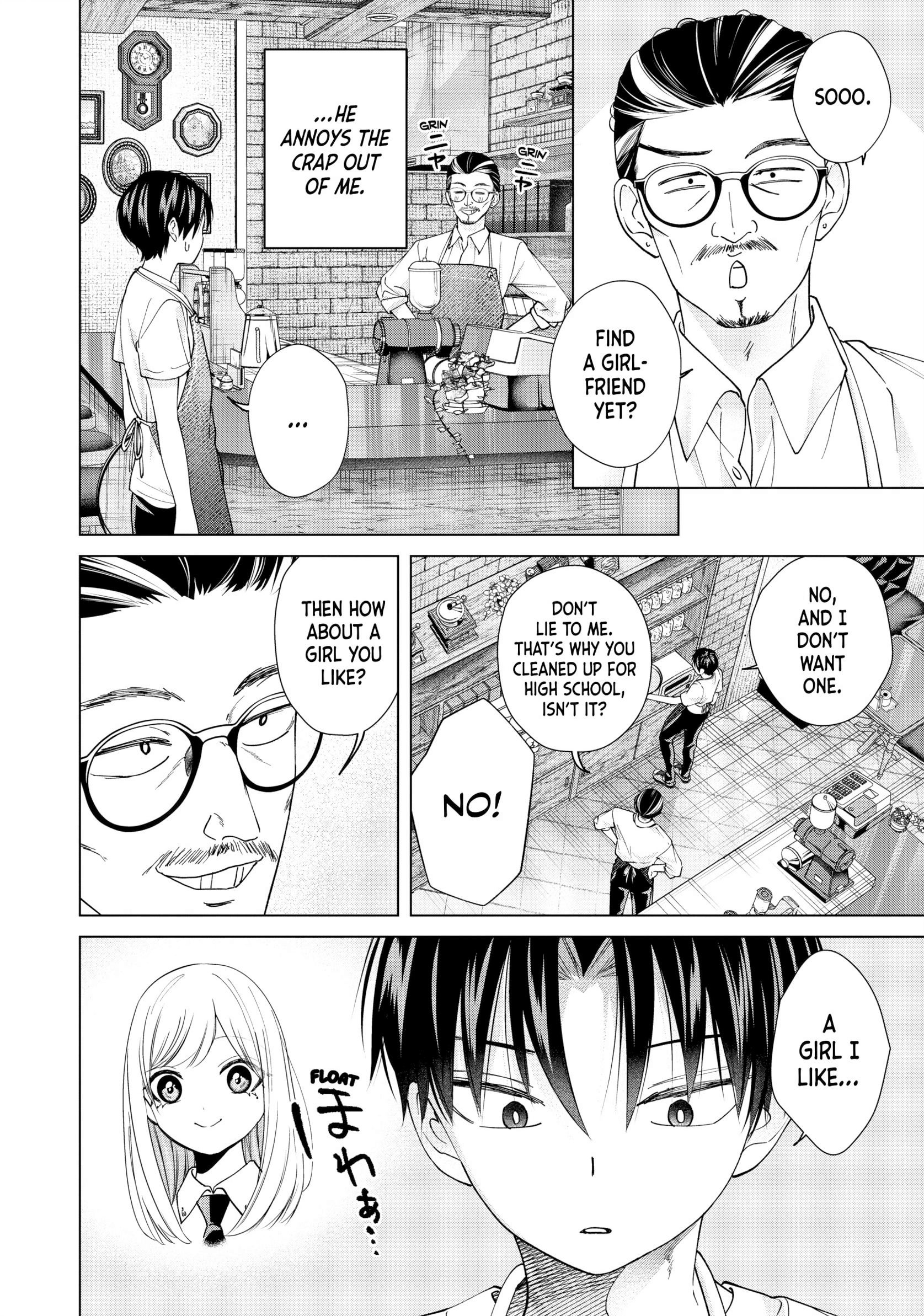 Kusunoki's Flunking Her High School Glow-Up Chapter 21 page 4 - 