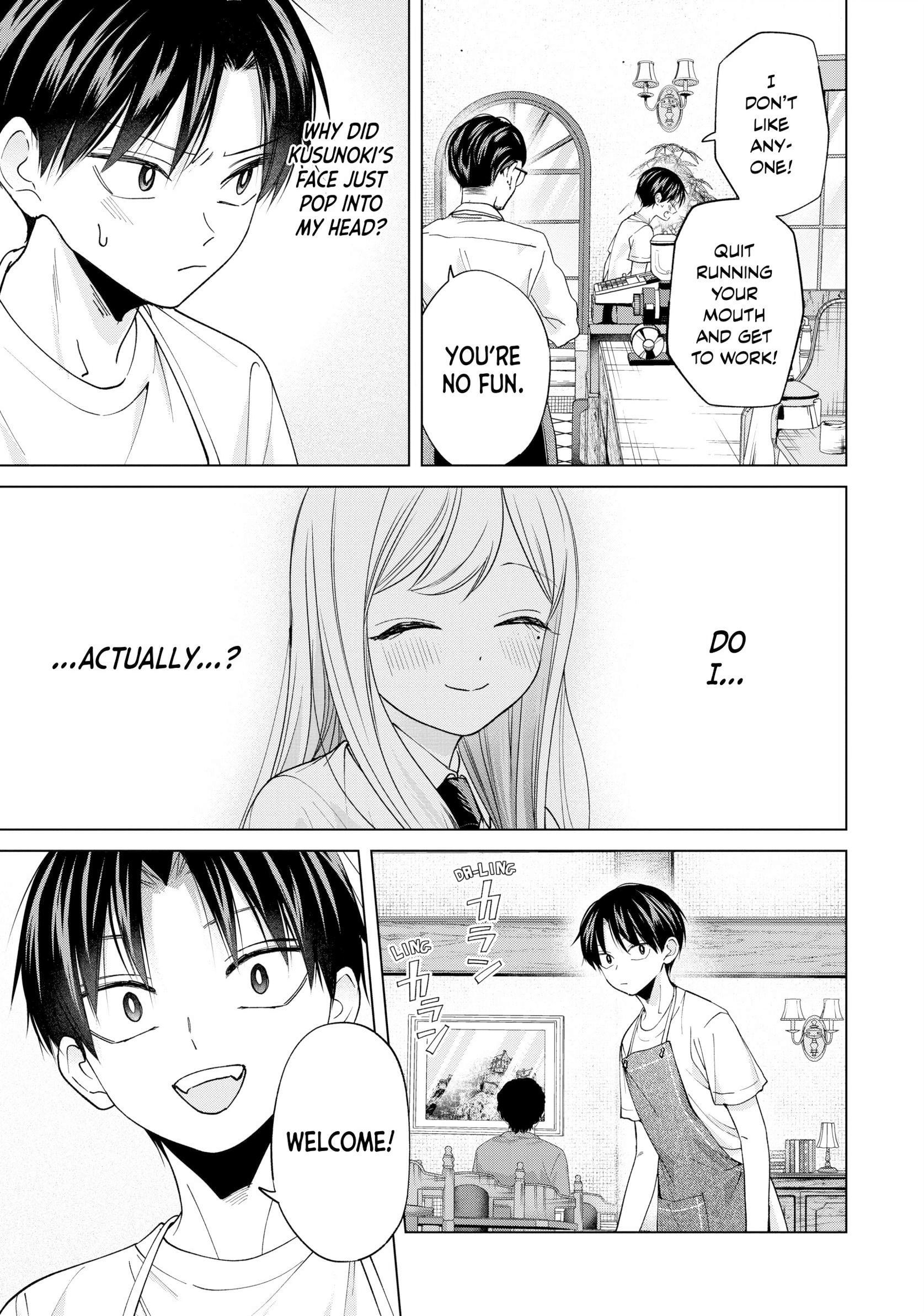 Kusunoki's Flunking Her High School Glow-Up Chapter 21 page 5 - 