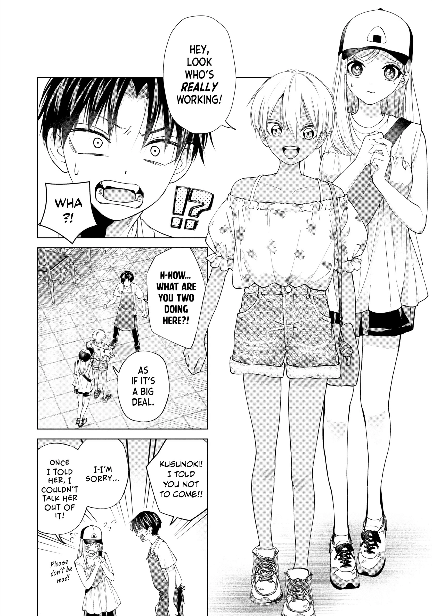 Kusunoki's Flunking Her High School Glow-Up Chapter 21 page 6 - 