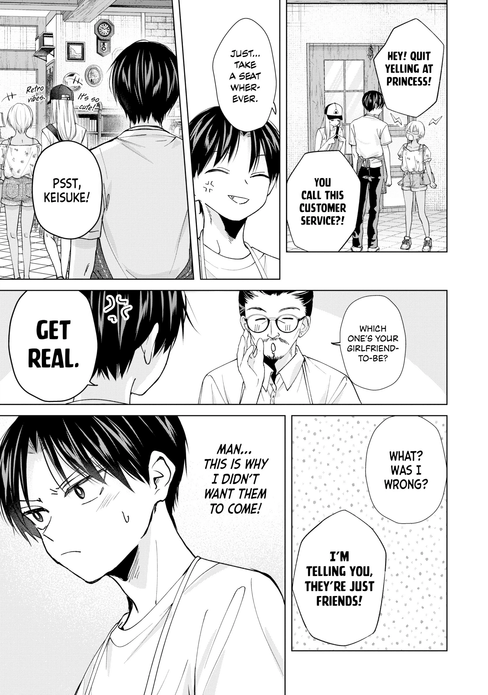 Kusunoki's Flunking Her High School Glow-Up Chapter 21 page 7 - 