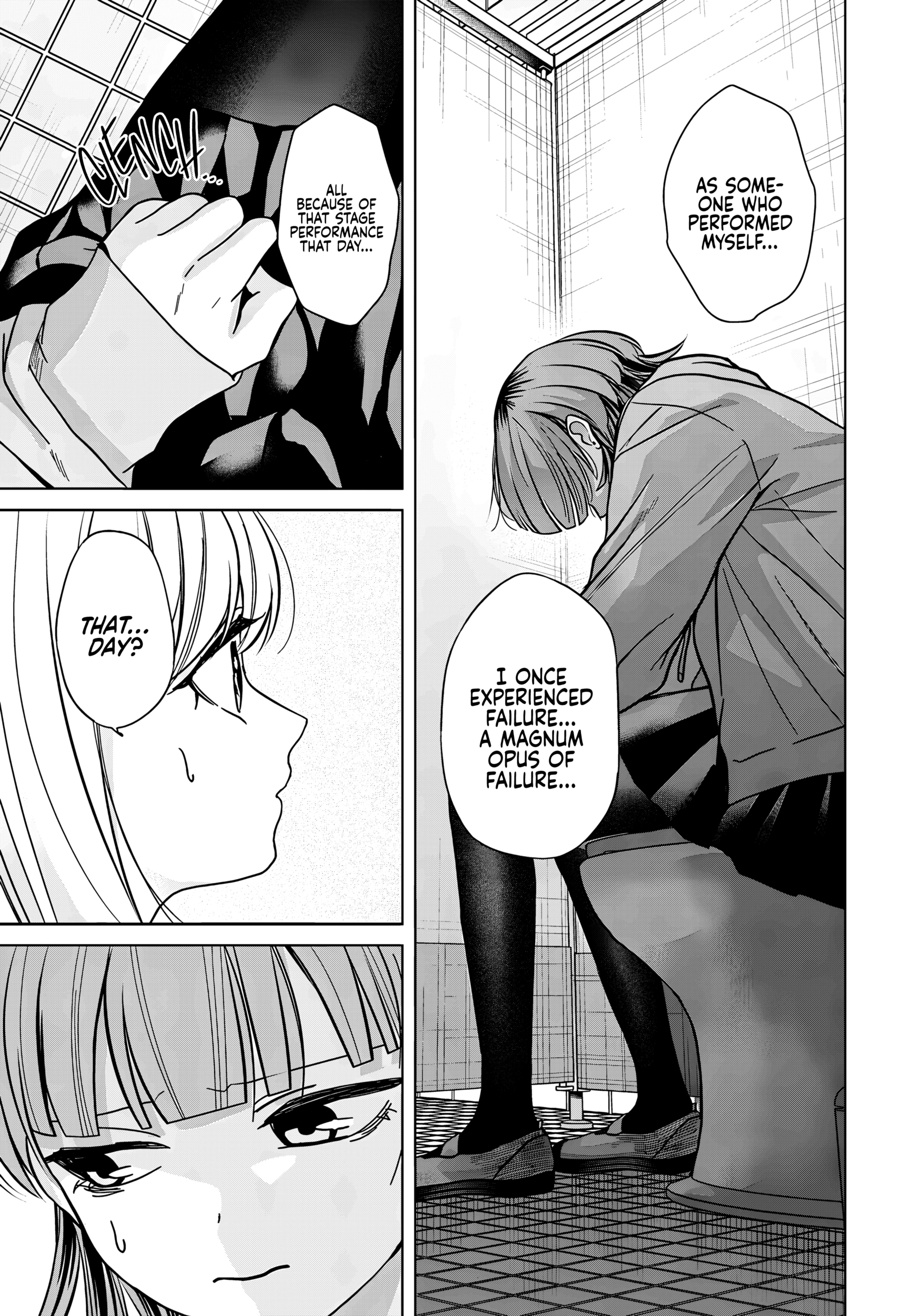 Kusunoki's Flunking Her High School Glow-Up Chapter 39 page 3 - 