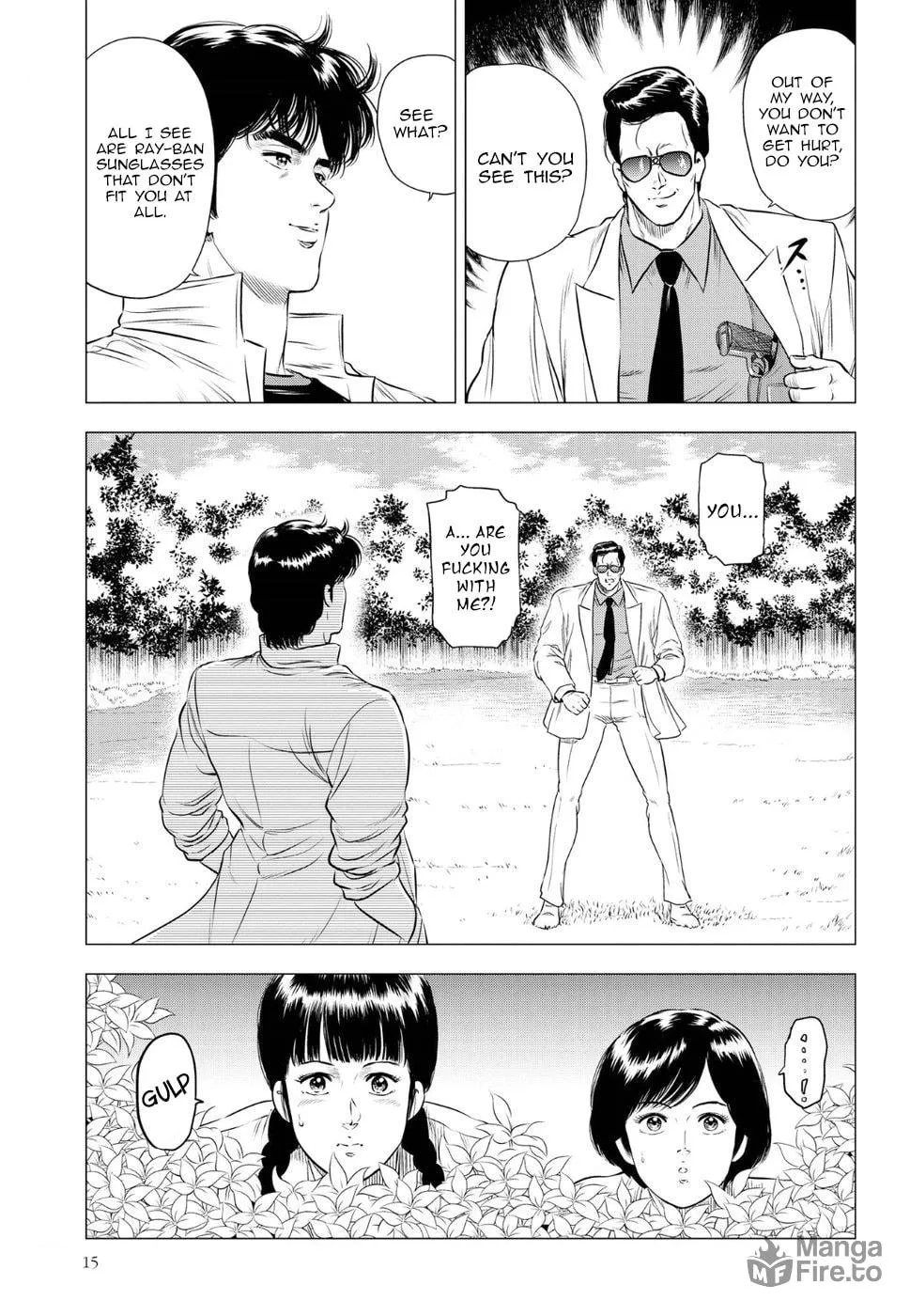 Read Kyo kara City Hunter chapter 13 image 11 on Lezhin