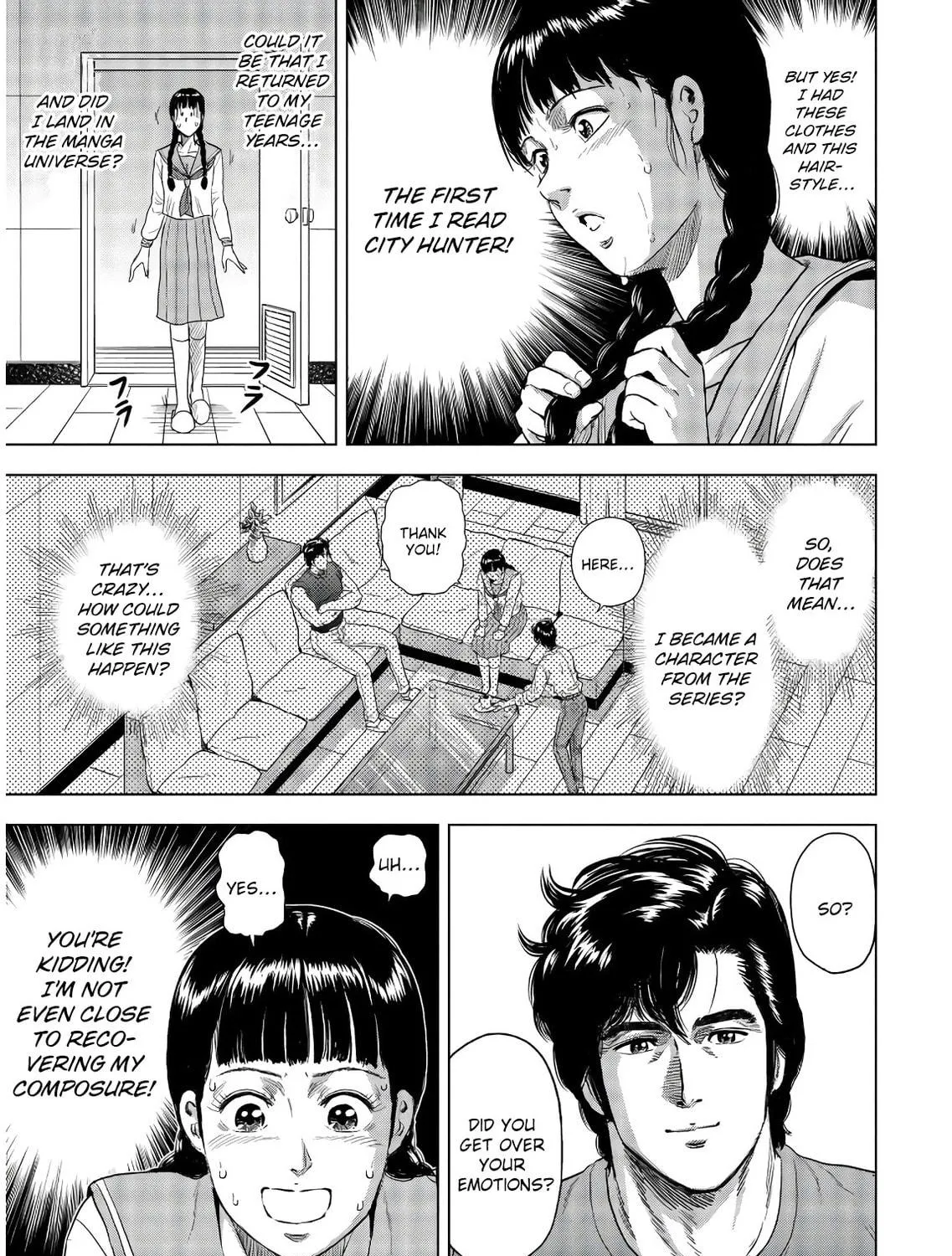 Read Kyo kara City Hunter chapter 2 image 8 on Lezhin