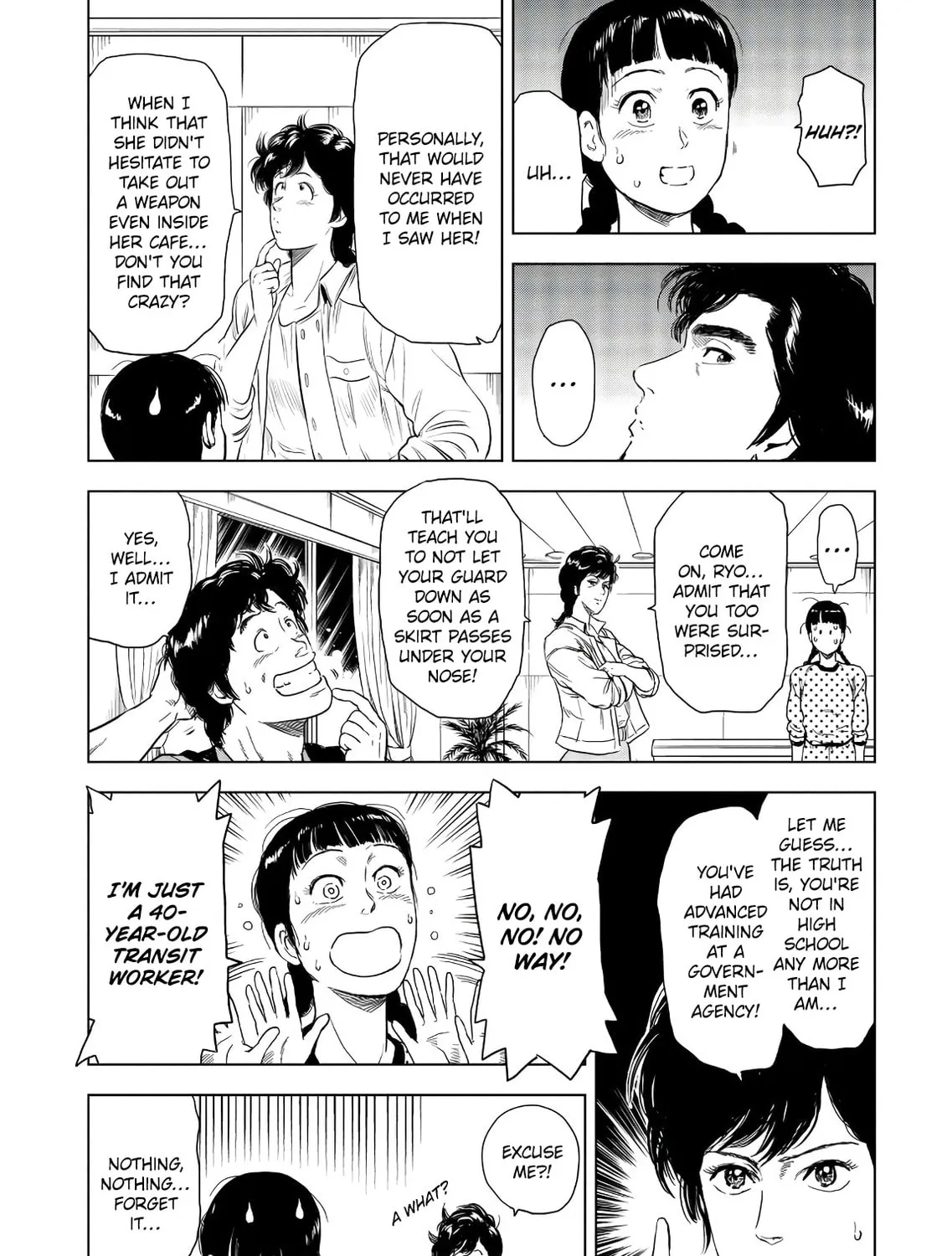 Read Kyo kara City Hunter chapter 4 image 20 on Lezhin