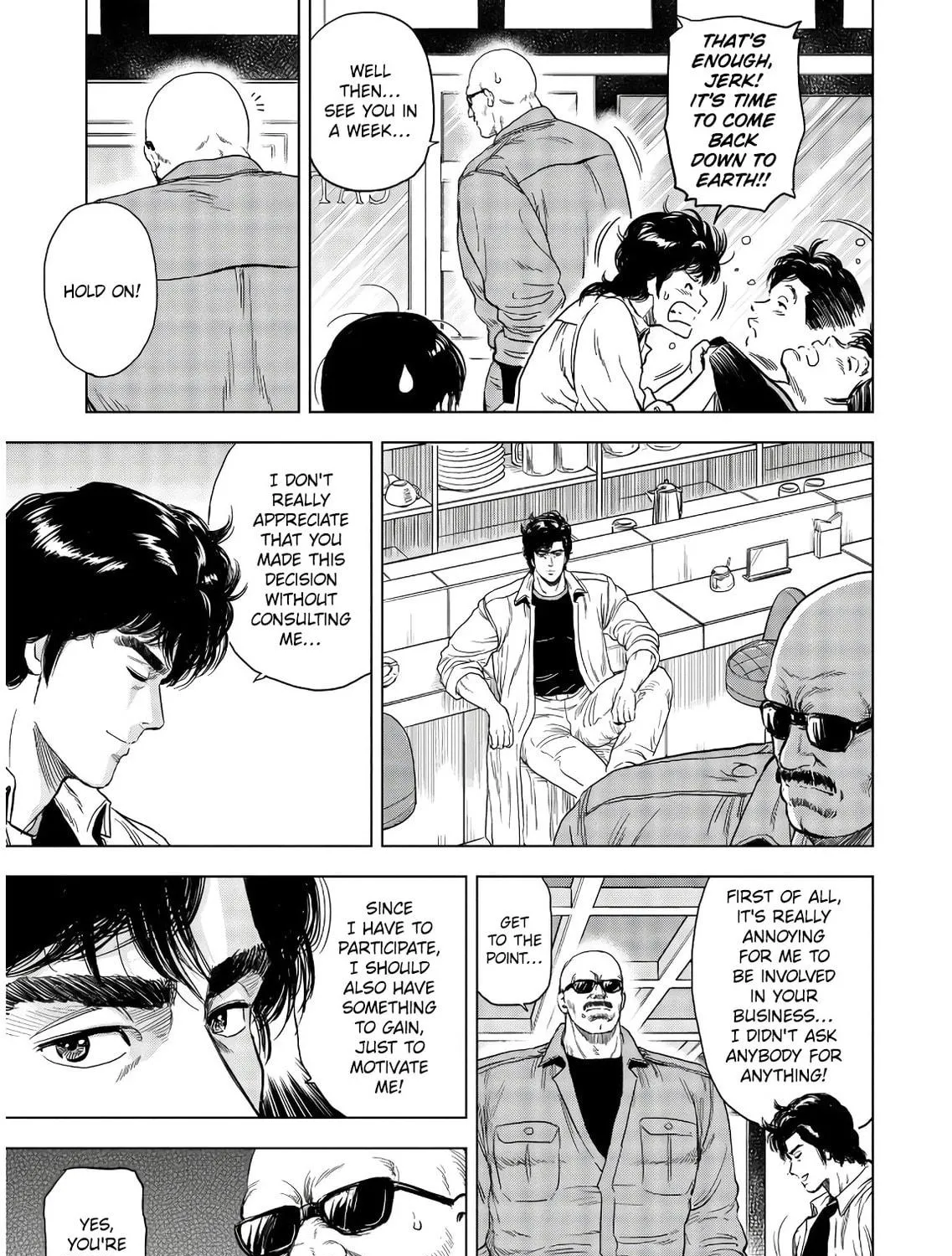 Read Kyo kara City Hunter chapter 4 image 8 on Lezhin