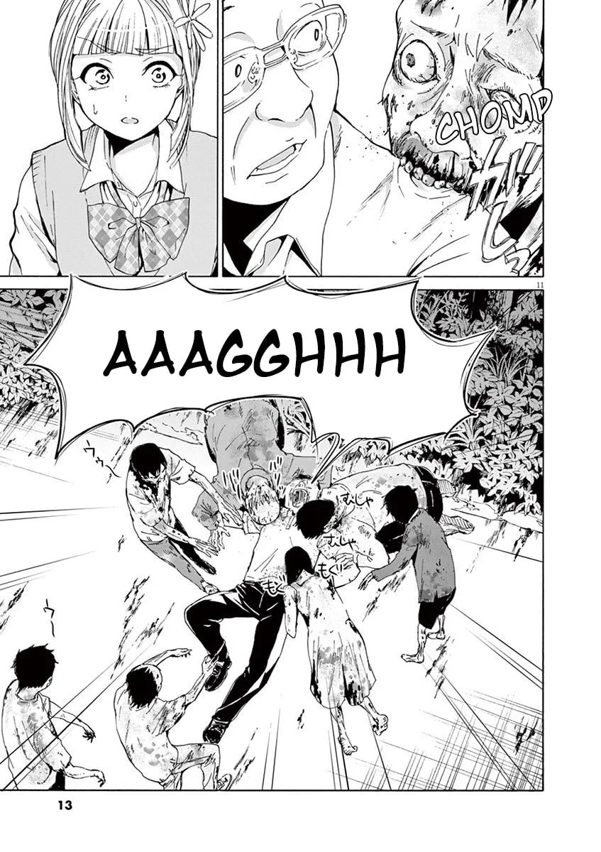 Read Kyou Kara Zombie! chapter 1 image 13 on Lezhin