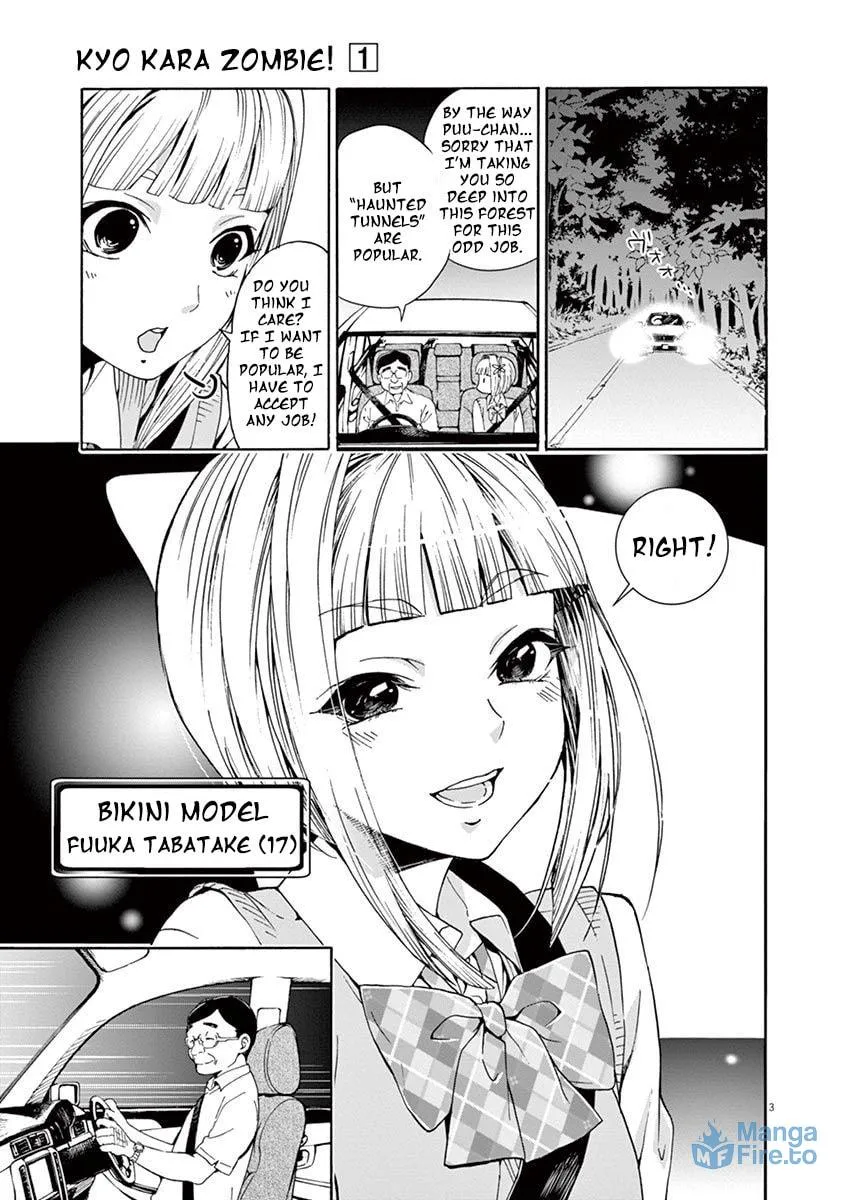 Read Kyou Kara Zombie! chapter 1 image 5 on Lezhin