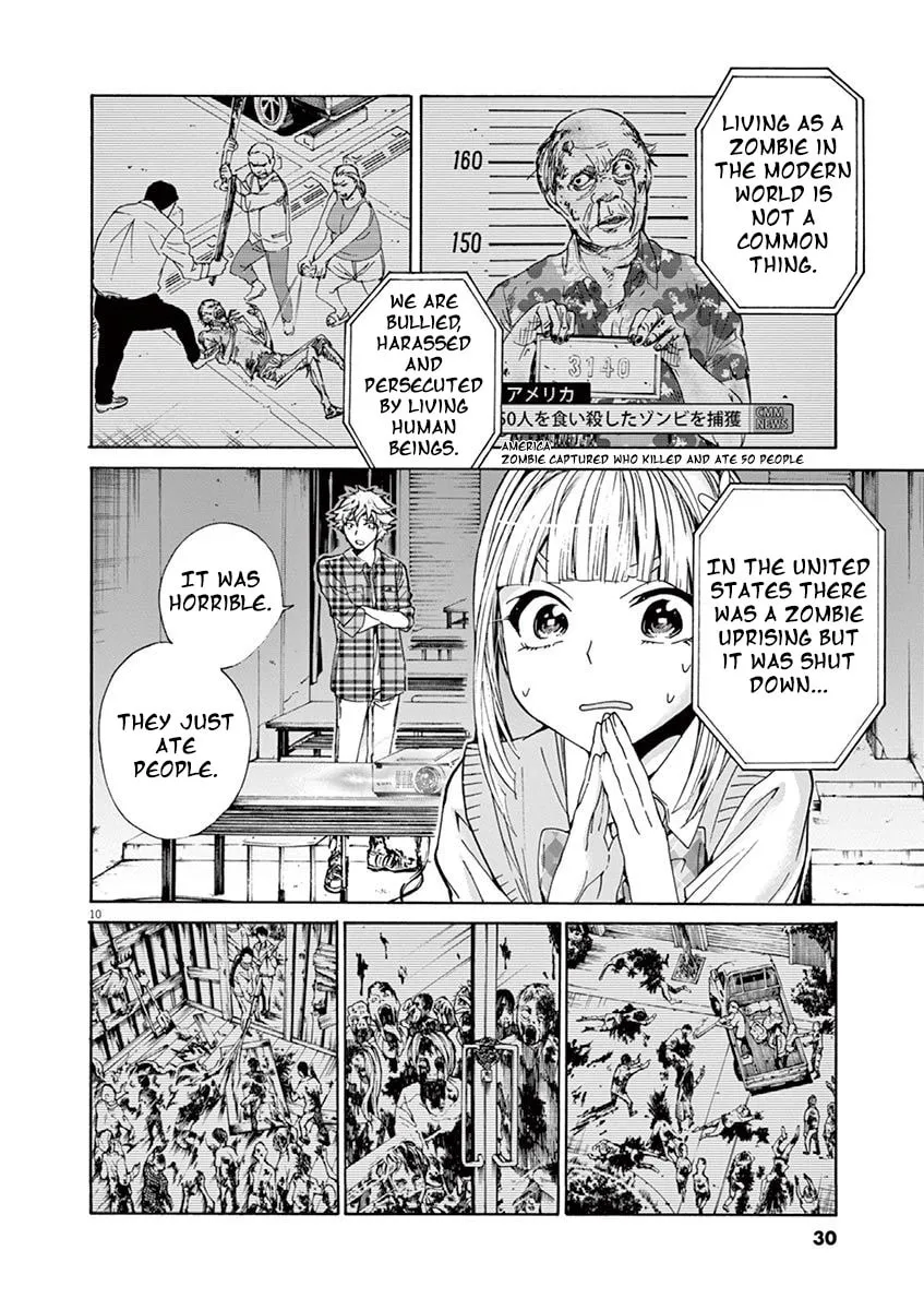 Read Kyou Kara Zombie! chapter 2 image 9 on Lezhin