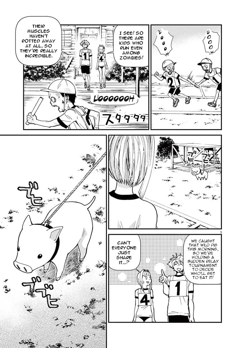 Read Kyou Kara Zombie! chapter 8 image 4 on Lezhin