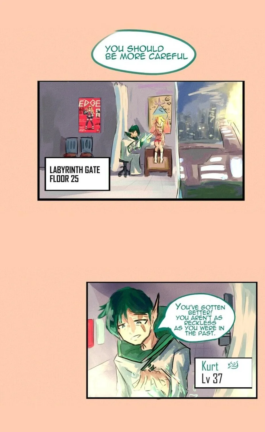 Read Labyrinth (Colored) chapter 1.5 image 52 on Lezhin