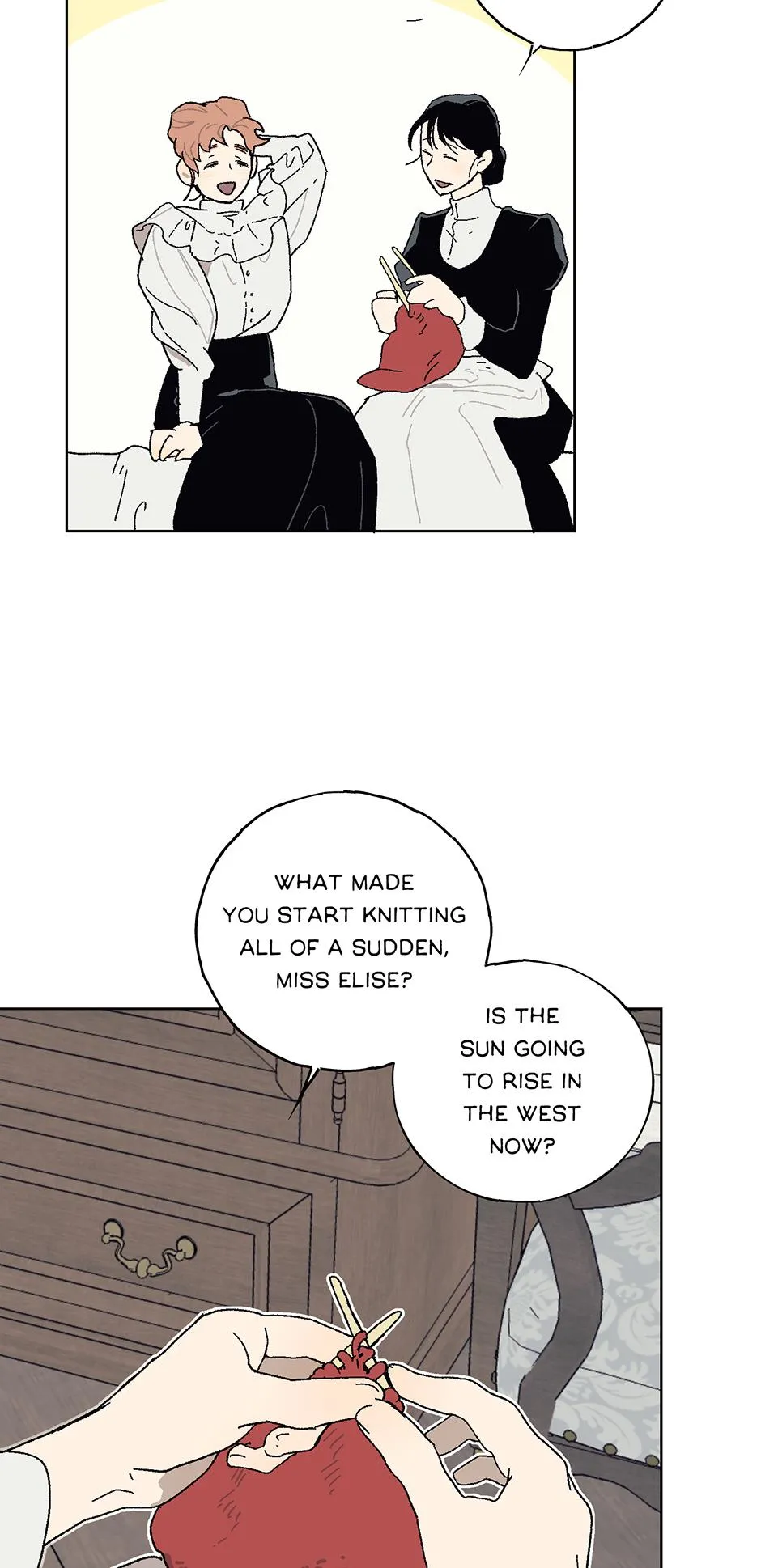 Read Lady Black is depressed chapter 10 image 57 on Lezhin