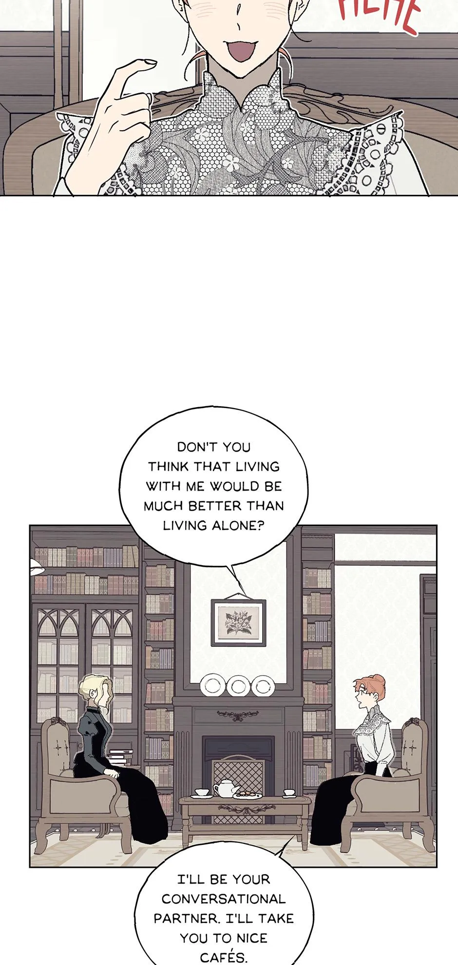Read Lady Black is depressed chapter 12 image 11 on Lezhin