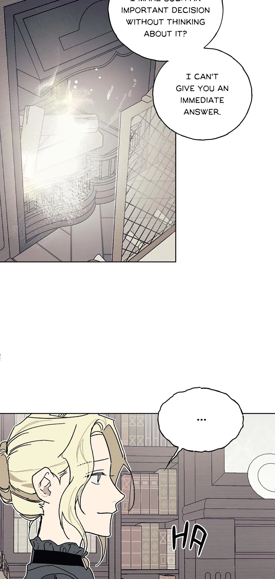 Read Lady Black is depressed chapter 12 image 13 on Lezhin