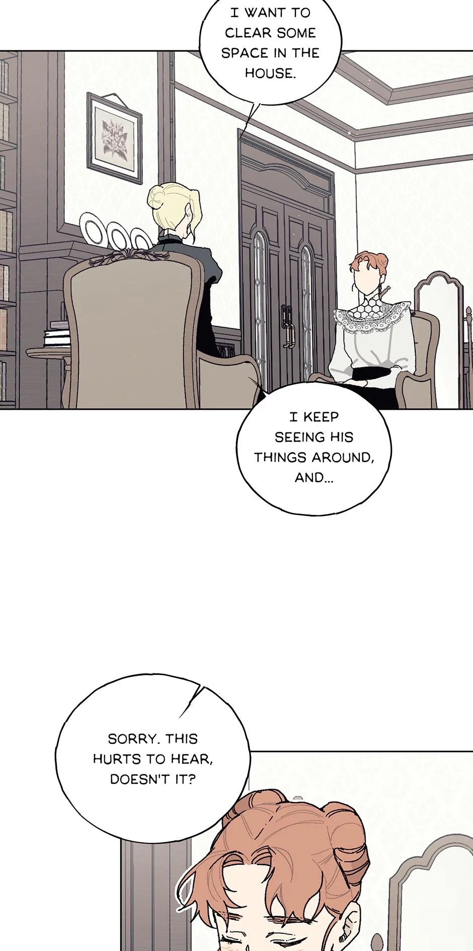 Read Lady Black is depressed chapter 12 image 2 on Lezhin