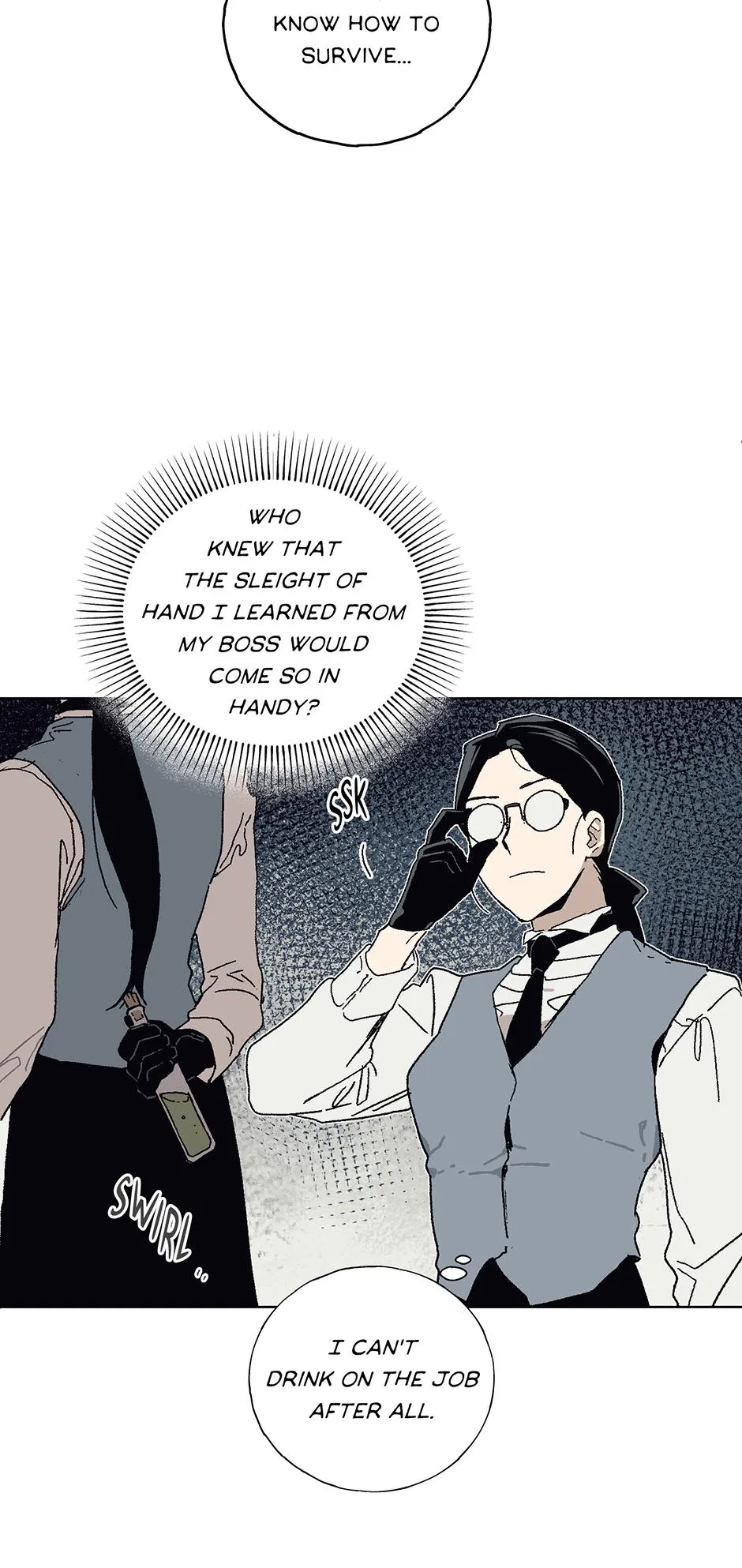 Read Lady Black is depressed chapter 12 image 22 on Lezhin