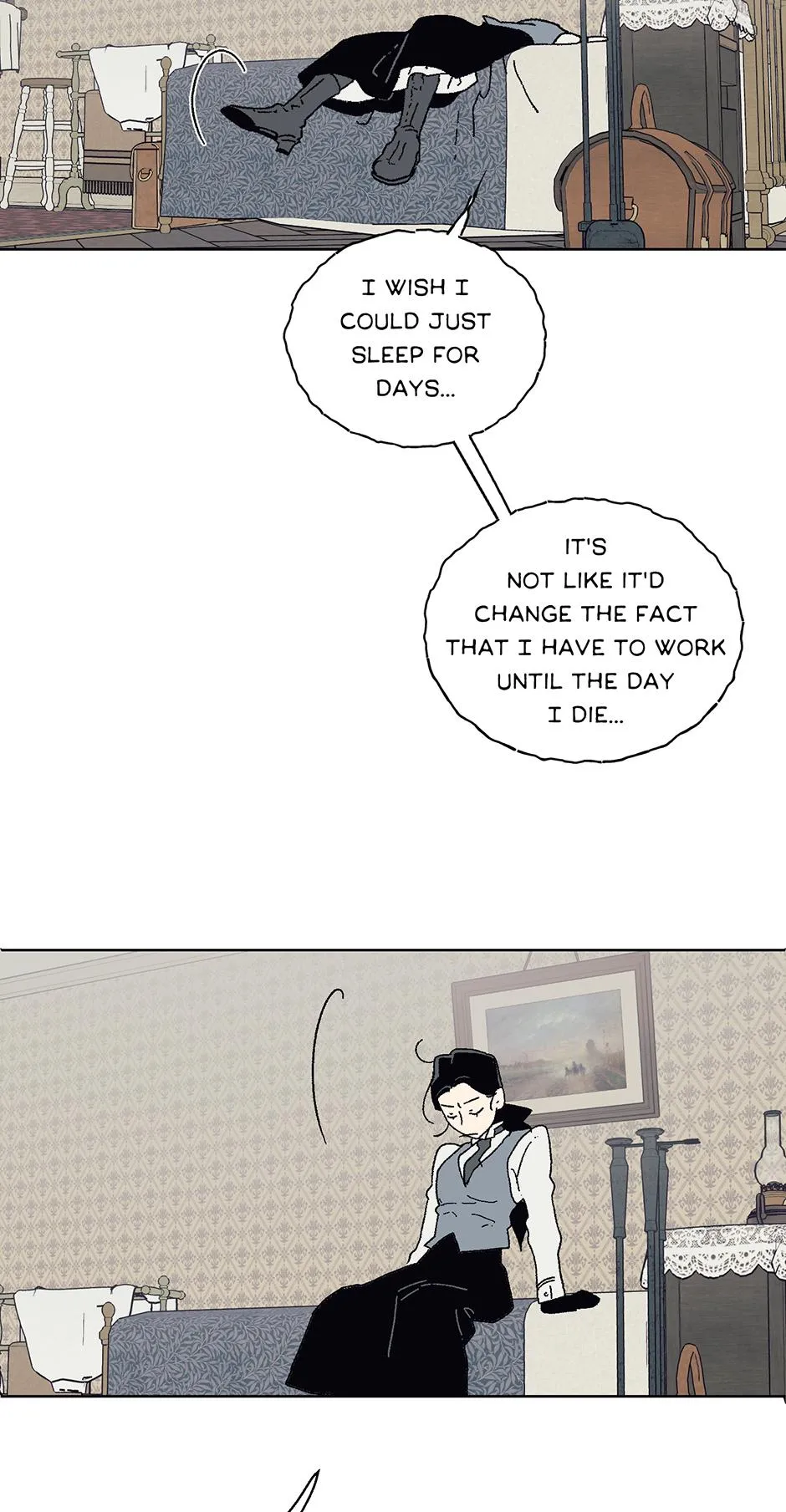 Read Lady Black is depressed chapter 12 image 25 on Lezhin