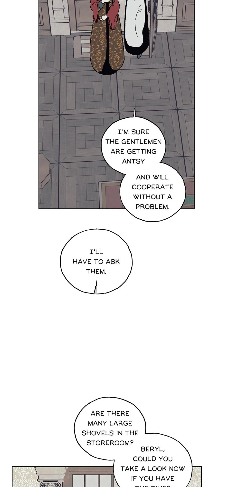 Read Lady Black is depressed chapter 12 image 48 on Lezhin