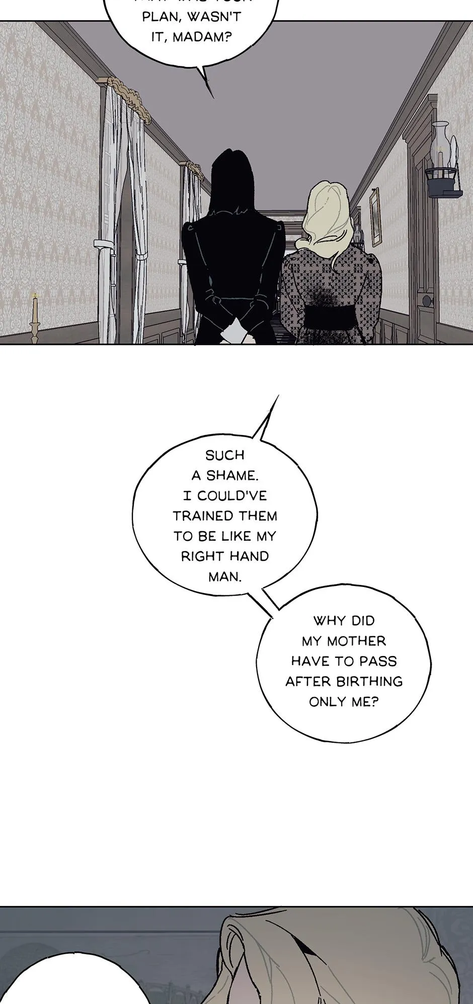 Read Lady Black is depressed chapter 13 image 44 on Lezhin
