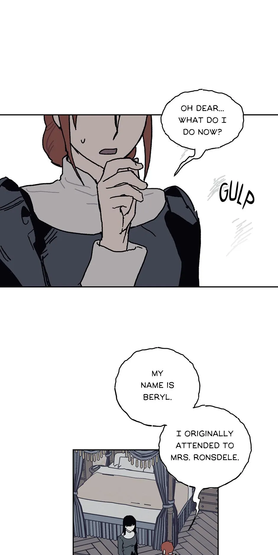 Read Lady Black is depressed chapter 14 image 10 on Lezhin