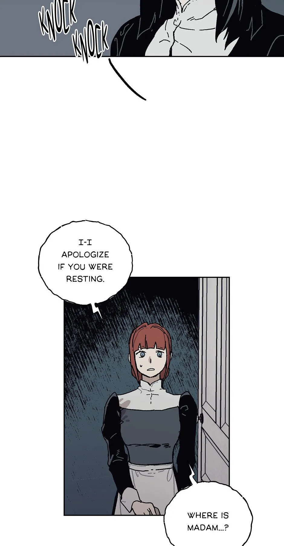 Read Lady Black is depressed chapter 14 image 8 on Lezhin