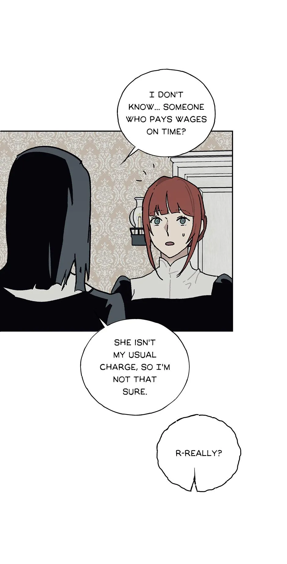 Read Lady Black is depressed chapter 16 image 9 on Lezhin