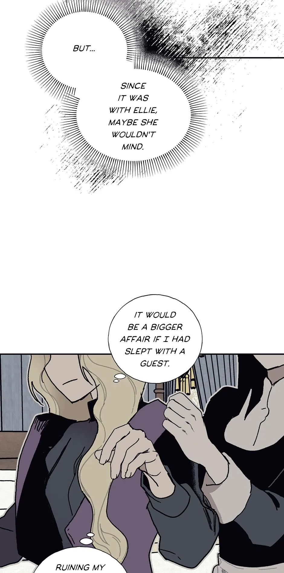 Read Lady Black is depressed chapter 17 image 22 on Lezhin