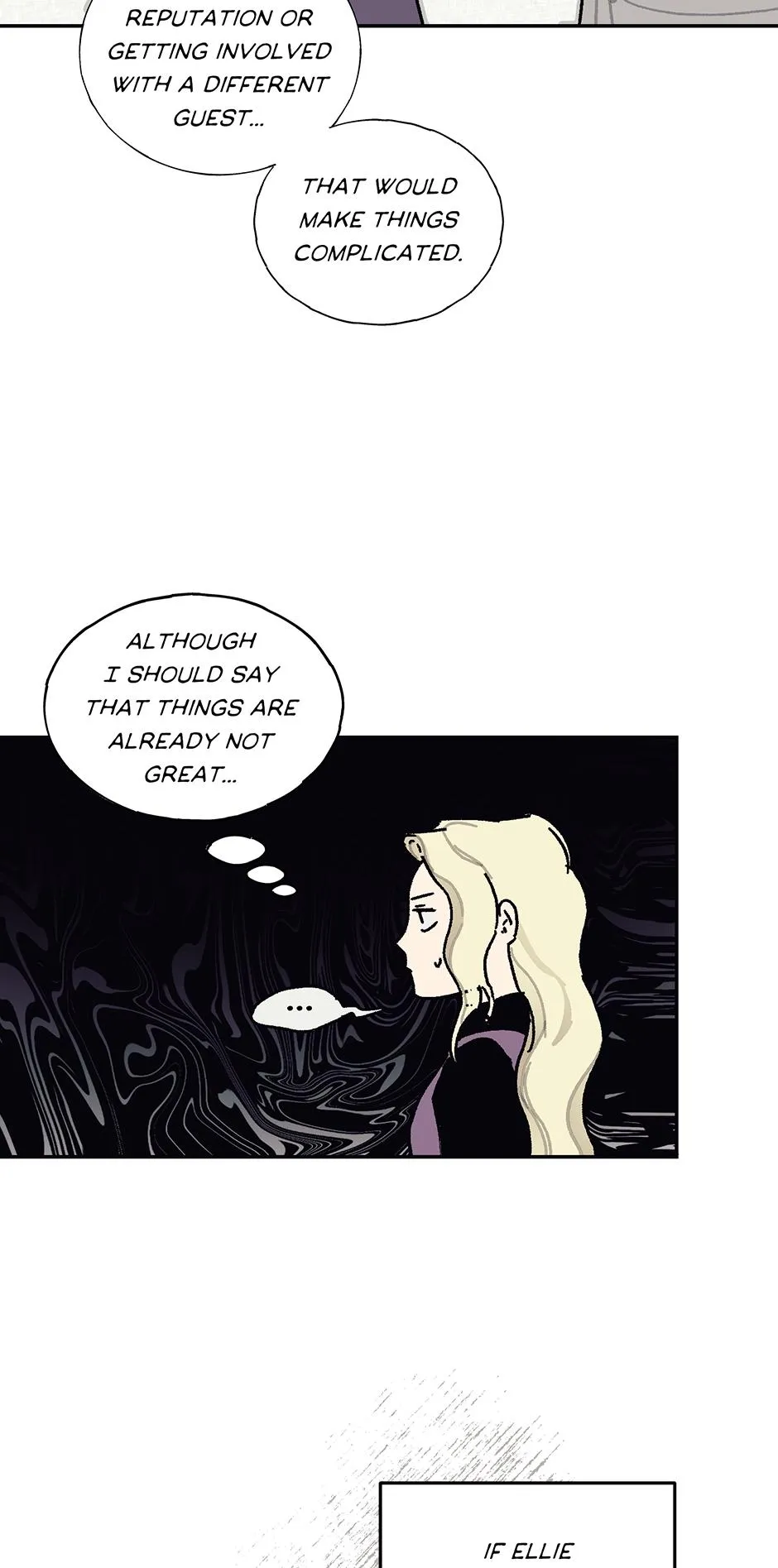 Read Lady Black is depressed chapter 17 image 23 on Lezhin