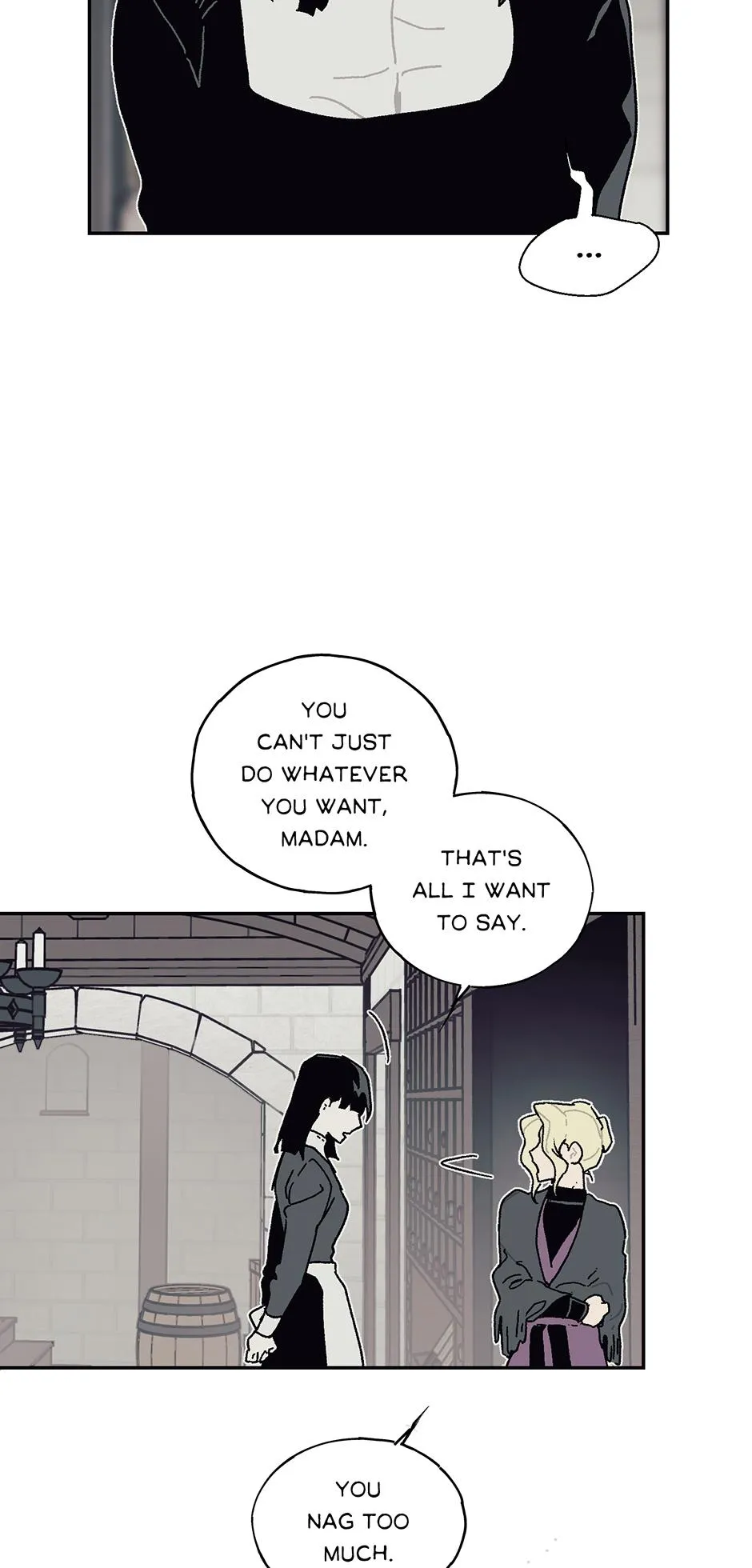Read Lady Black is depressed chapter 18 image 12 on Lezhin