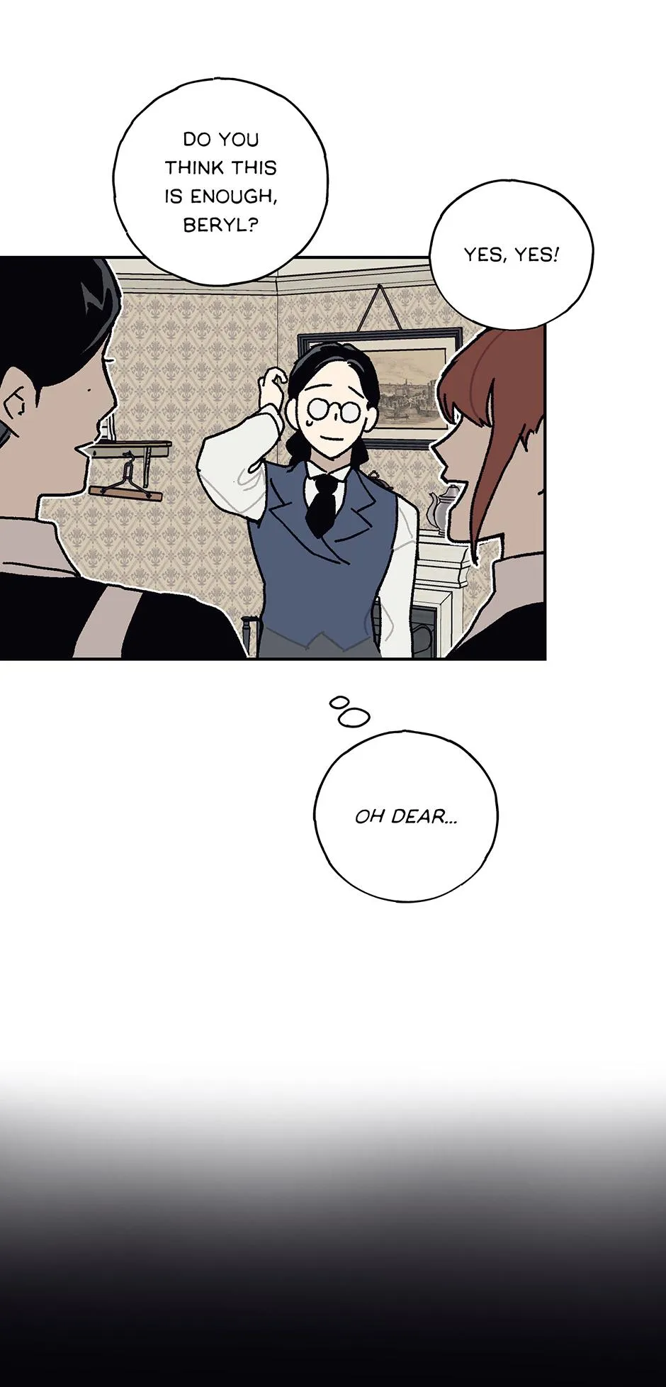Read Lady Black is depressed chapter 18 image 22 on Lezhin