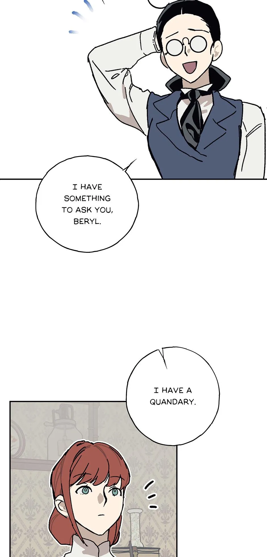 Read Lady Black is depressed chapter 18 image 32 on Lezhin