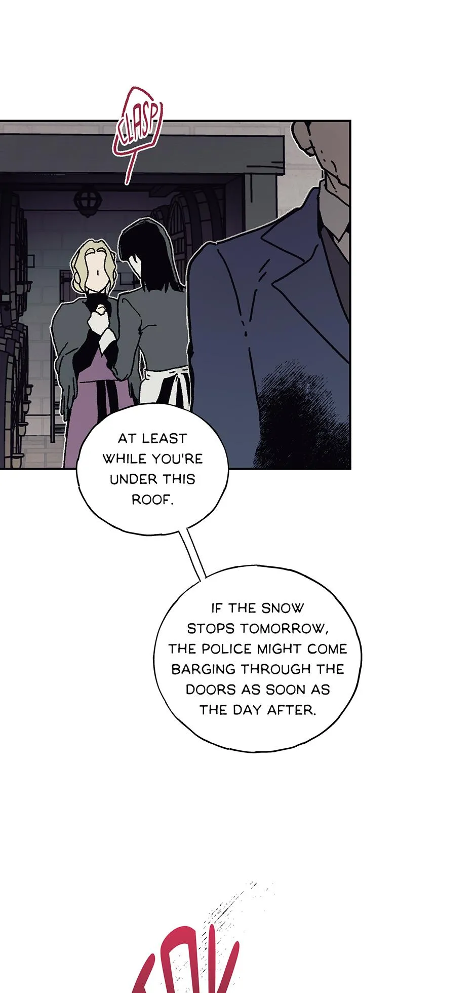 Read Lady Black is depressed chapter 18 image 7 on Lezhin