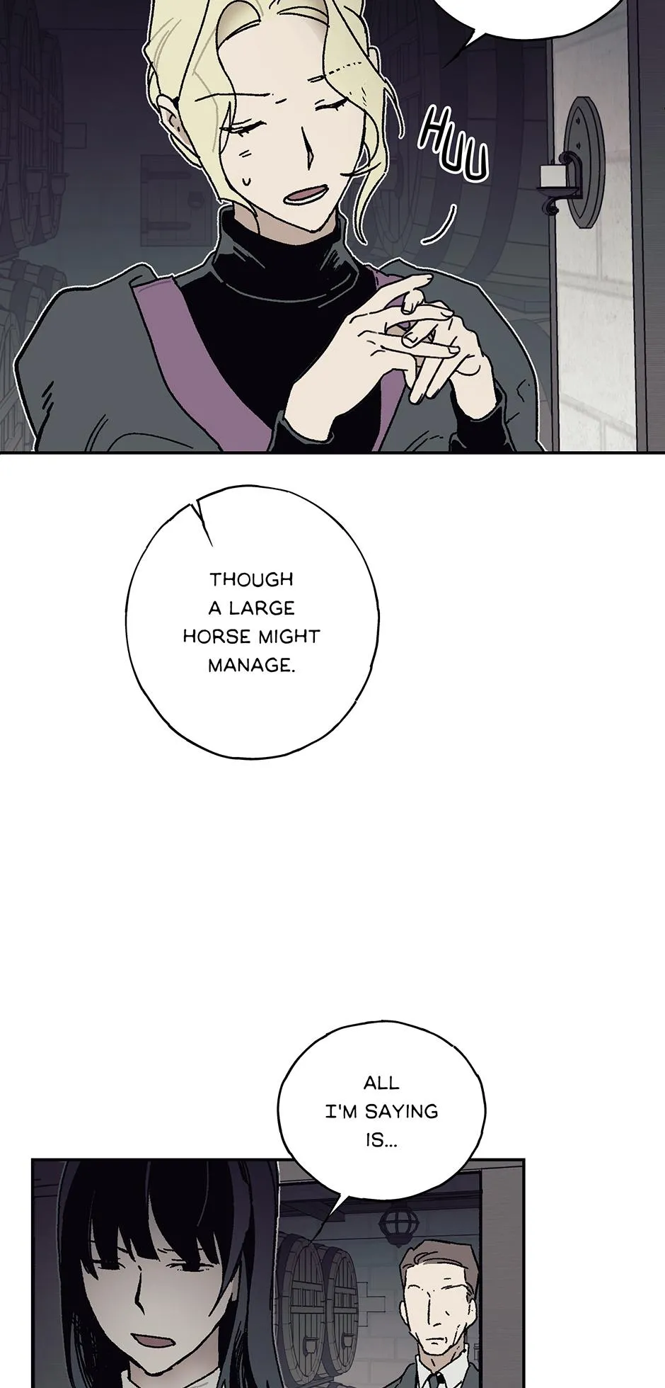 Read Lady Black is depressed chapter 18 image 9 on Lezhin