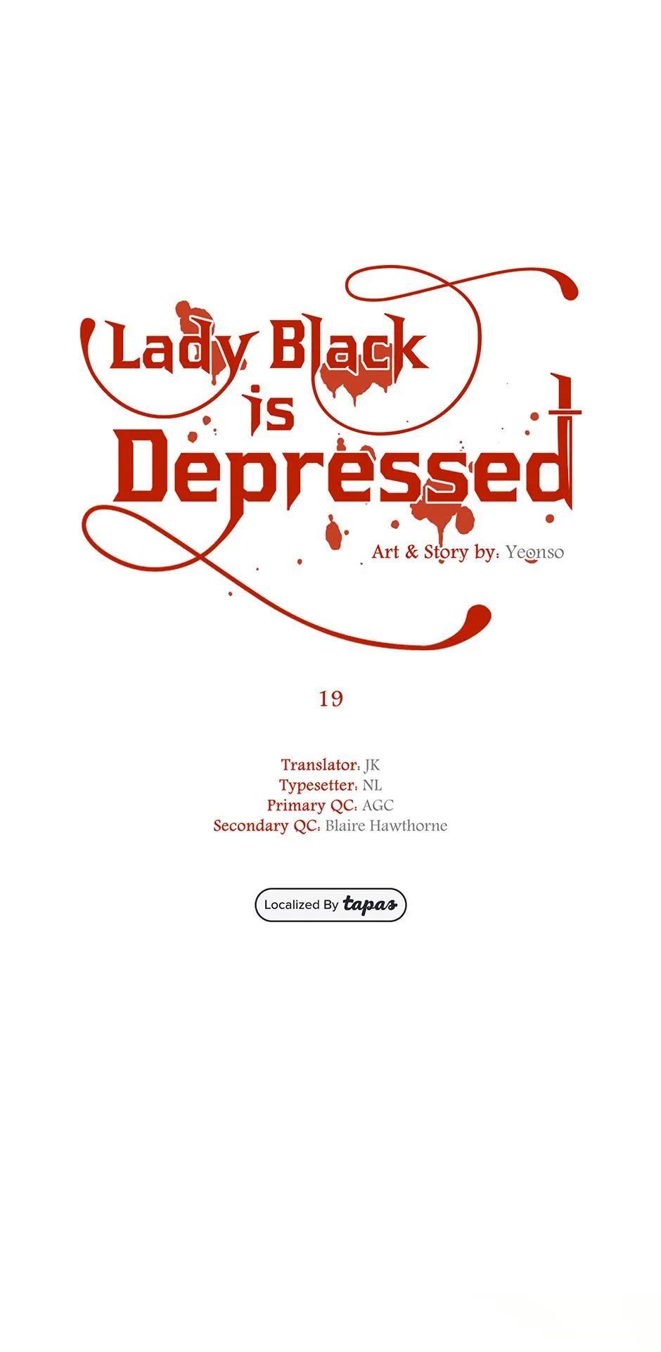 Read Lady Black is depressed chapter 19 image 13 on Lezhin