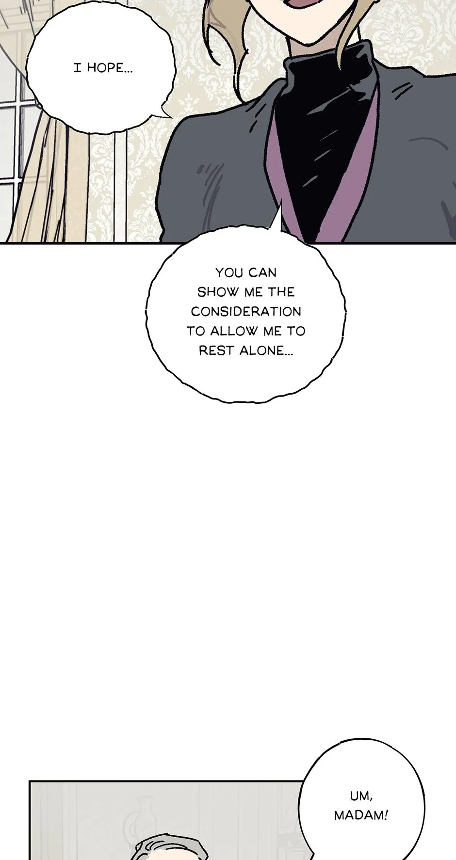 Read Lady Black is depressed chapter 19 image 36 on Lezhin