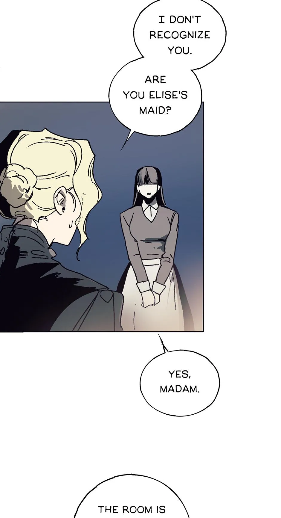Read Lady Black is depressed chapter 2 image 1 on Lezhin