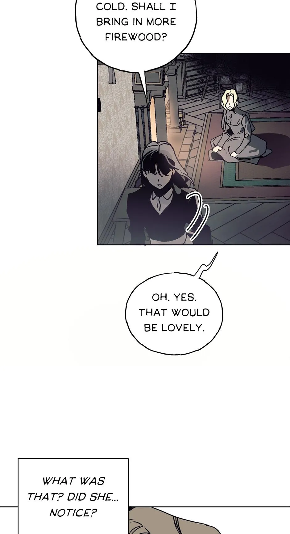 Read Lady Black is depressed chapter 2 image 2 on Lezhin