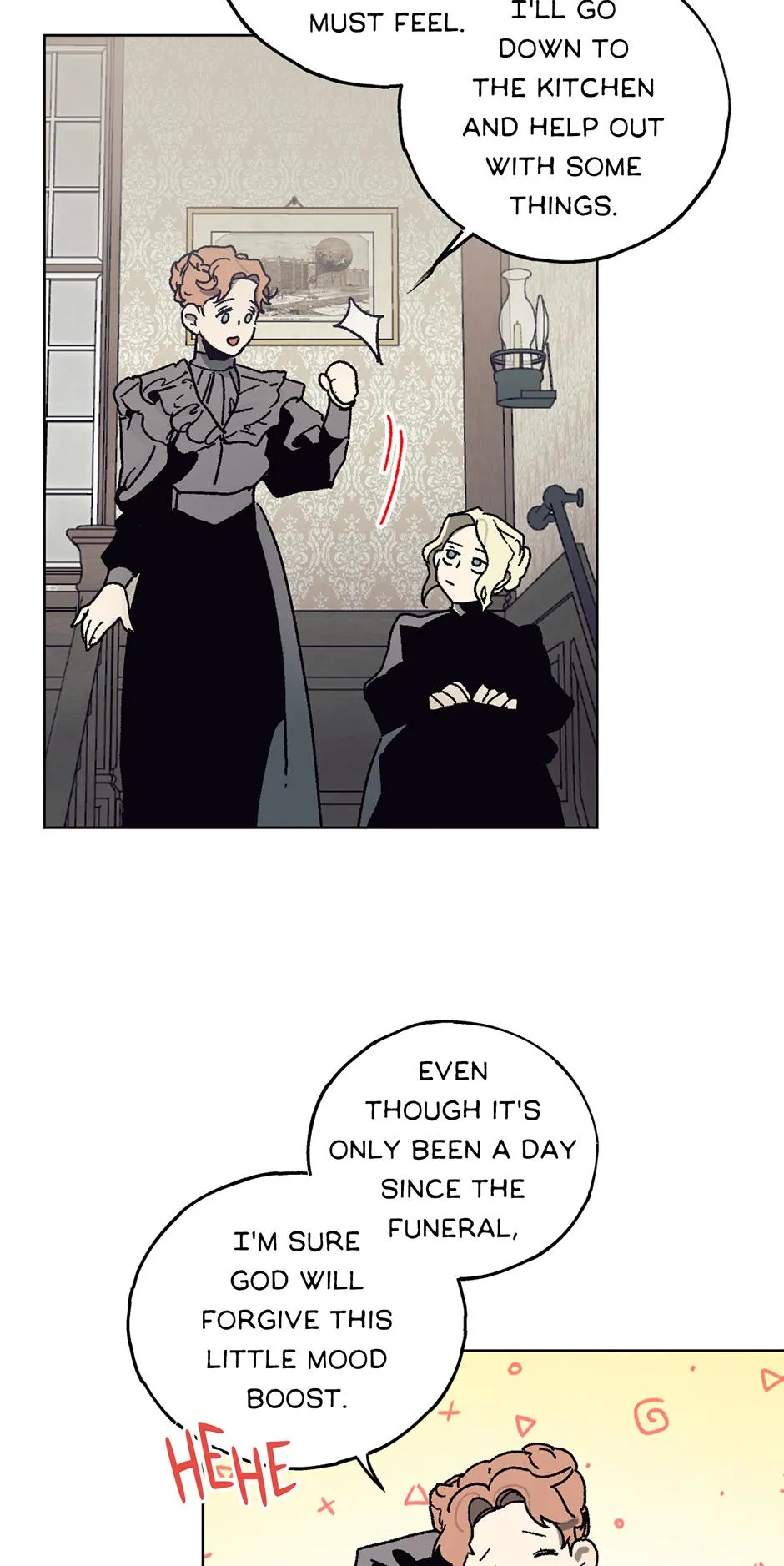 Read Lady Black is depressed chapter 2 image 34 on Lezhin