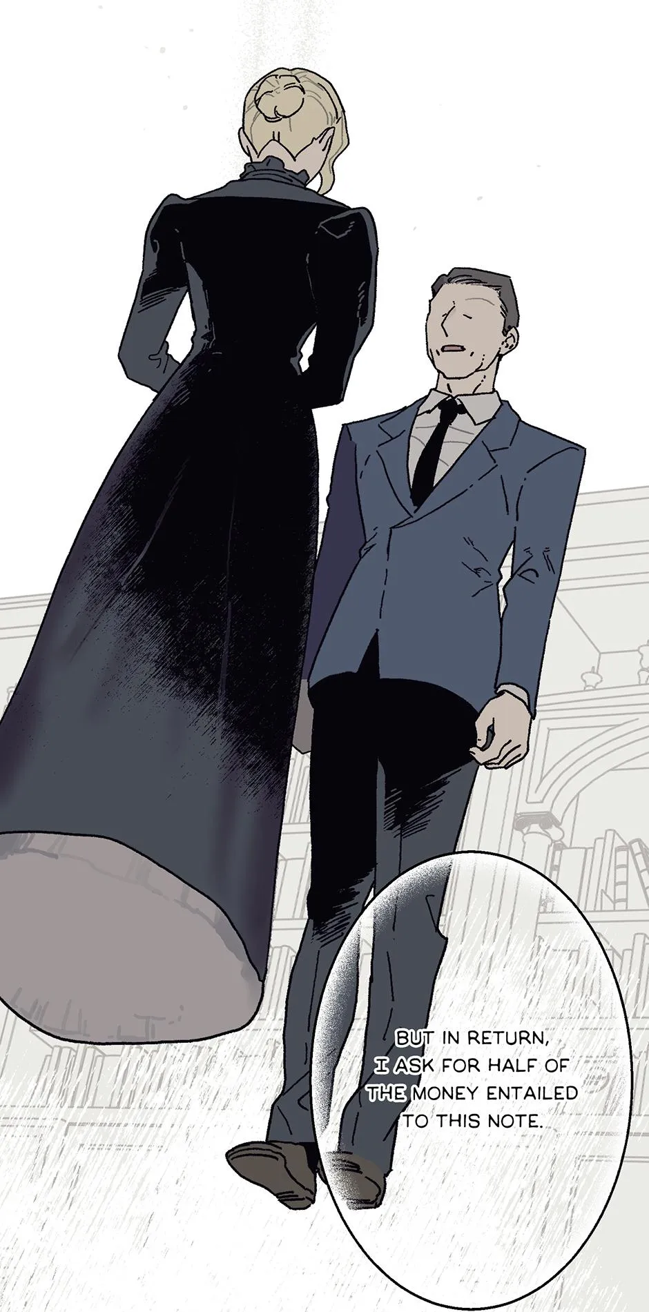 Read Lady Black is depressed chapter 23 image 27 on Lezhin
