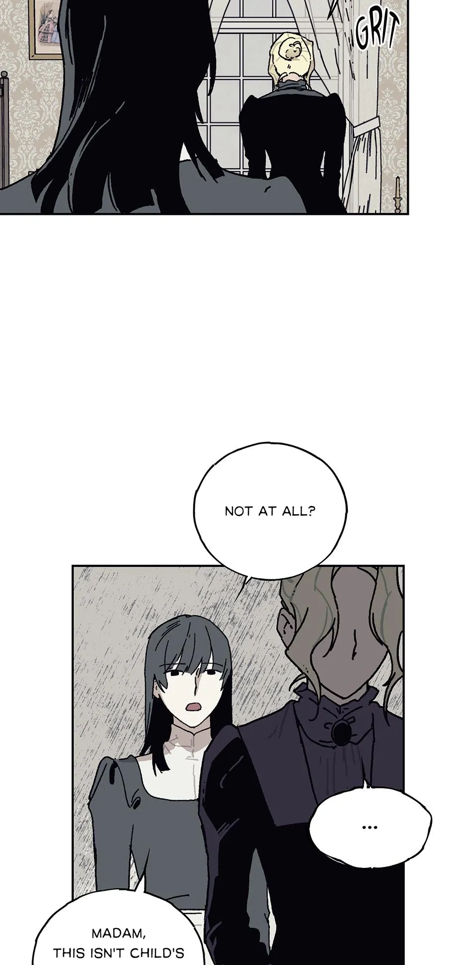 Read Lady Black is depressed chapter 23 image 34 on Lezhin