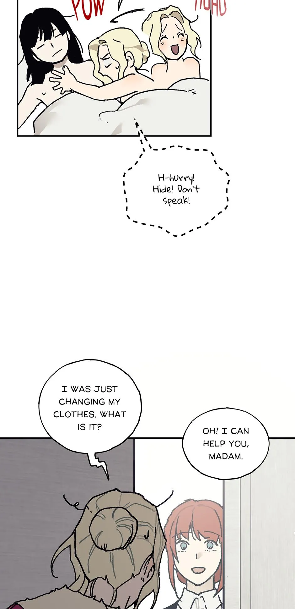 Read Lady Black is depressed chapter 23 image 4 on Lezhin