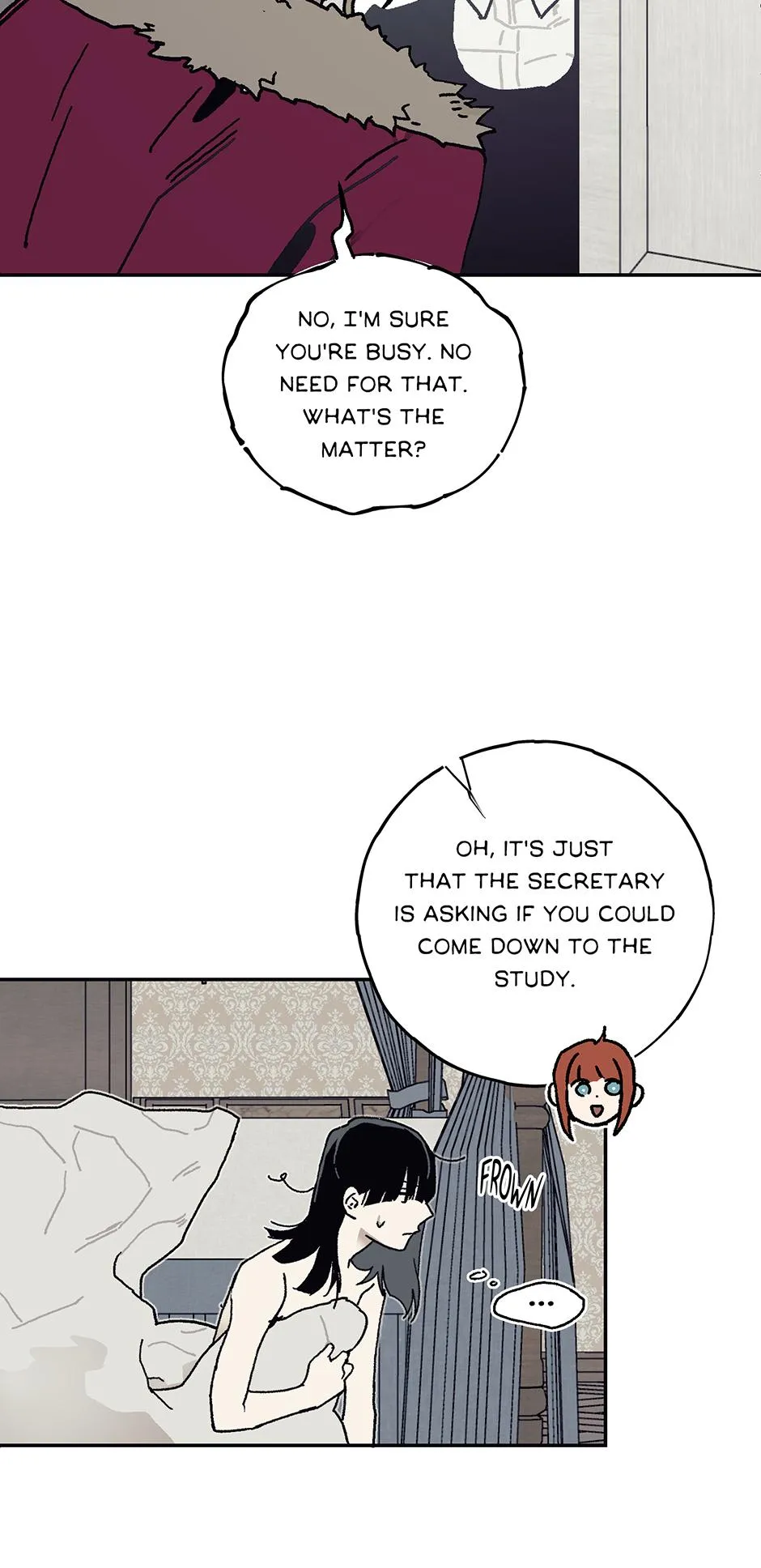 Read Lady Black is depressed chapter 23 image 5 on Lezhin