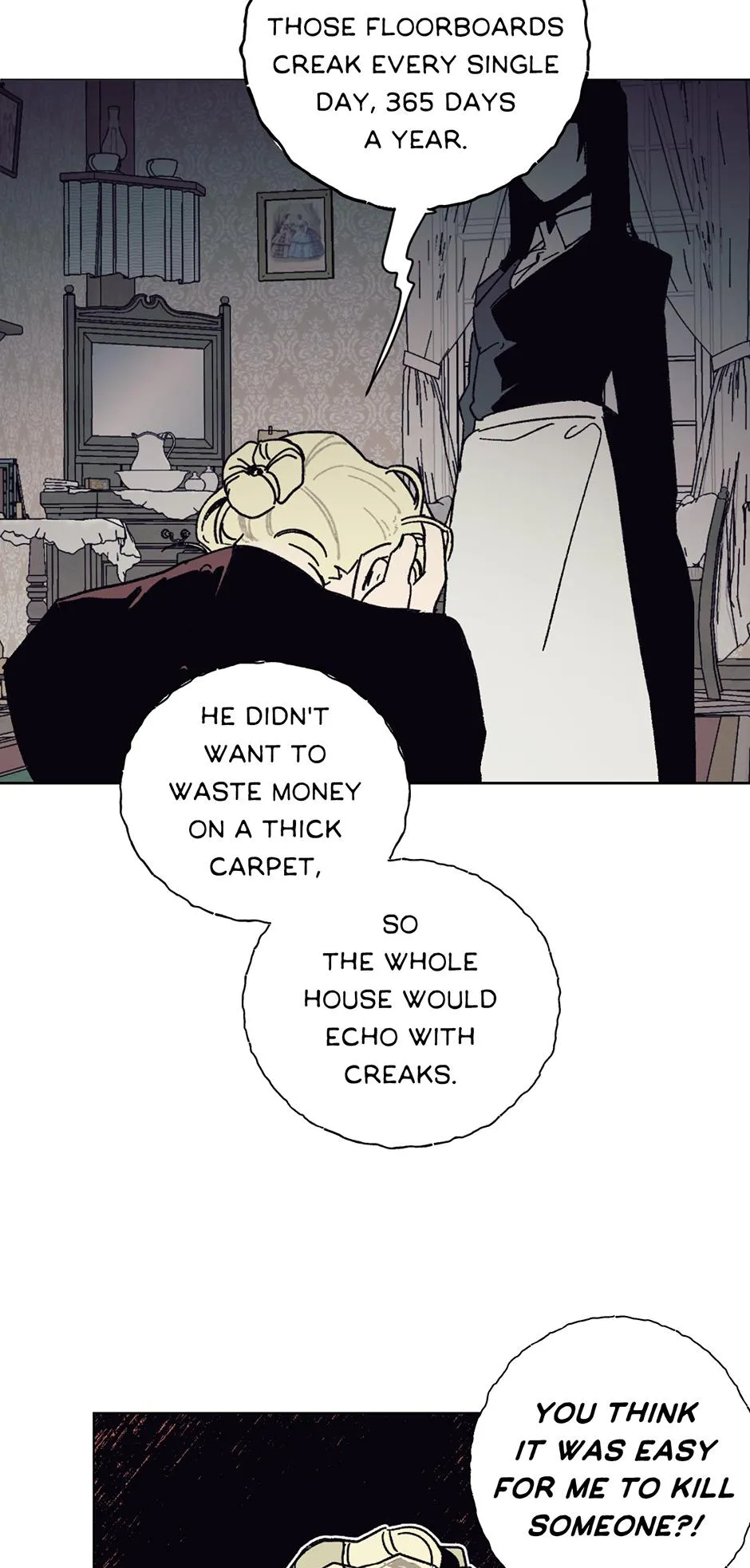 Read Lady Black is depressed chapter 4 image 10 on Lezhin
