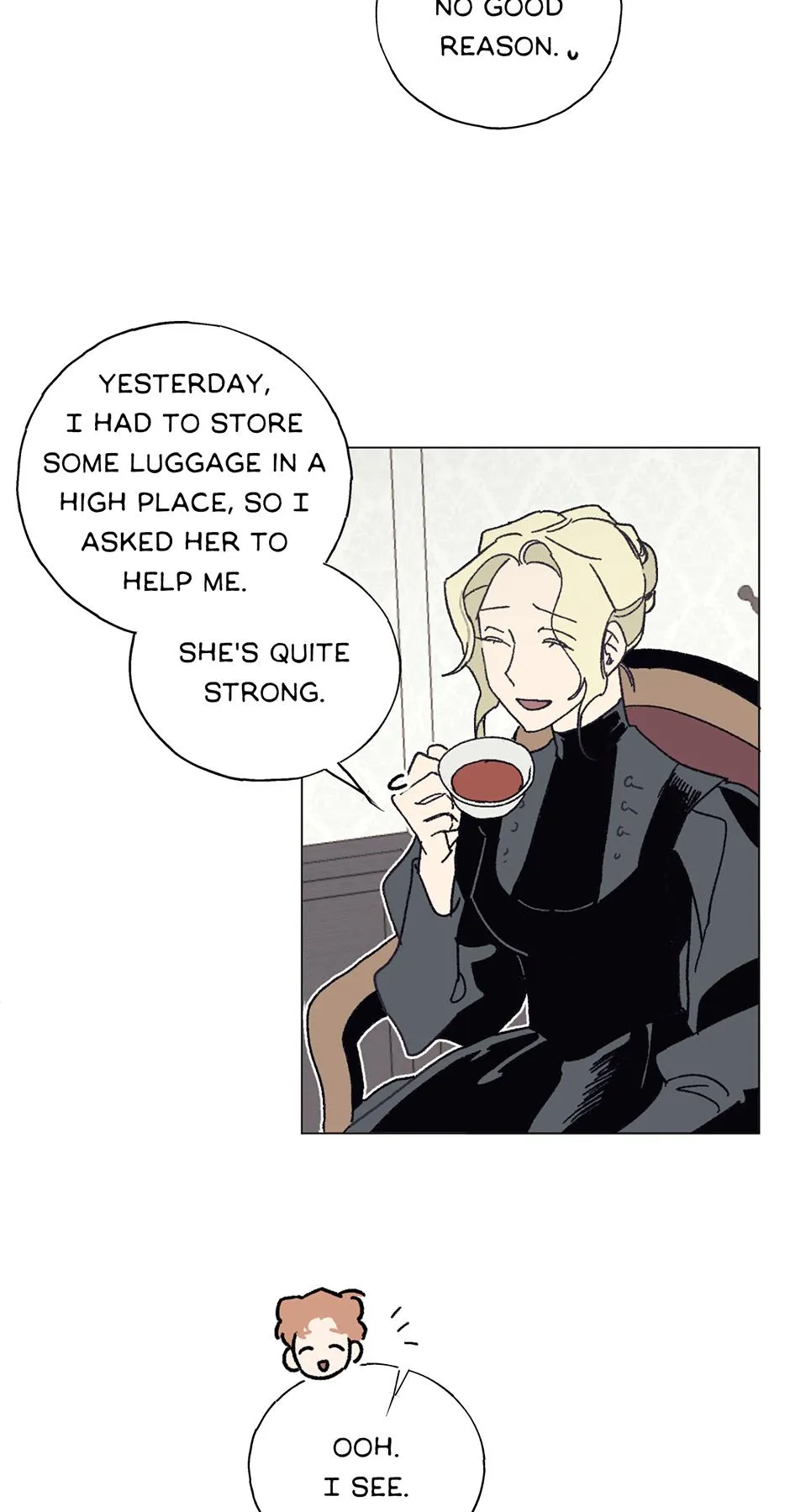 Read Lady Black is depressed chapter 4 image 23 on Lezhin