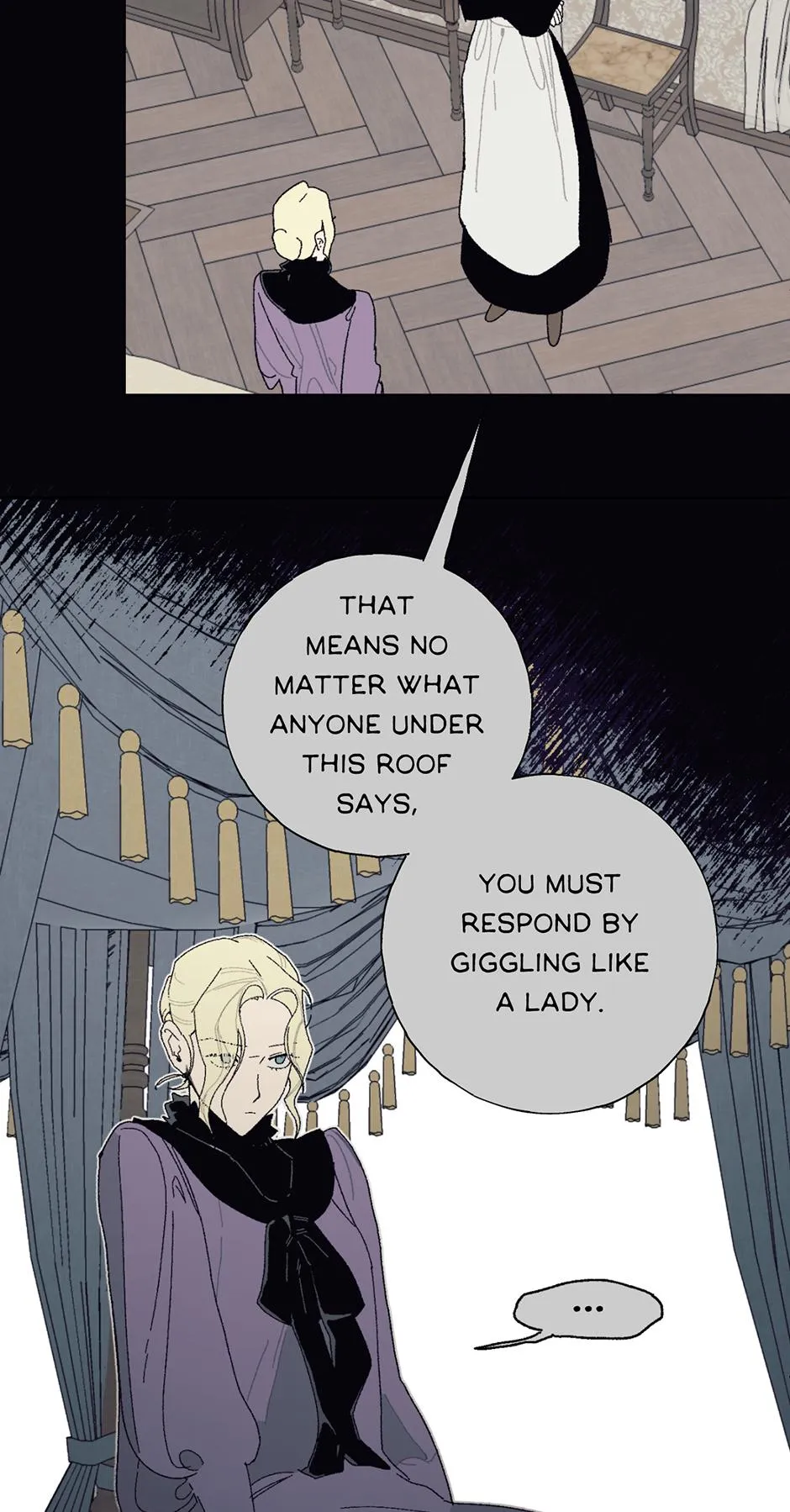 Read Lady Black is depressed chapter 4 image 27 on Lezhin
