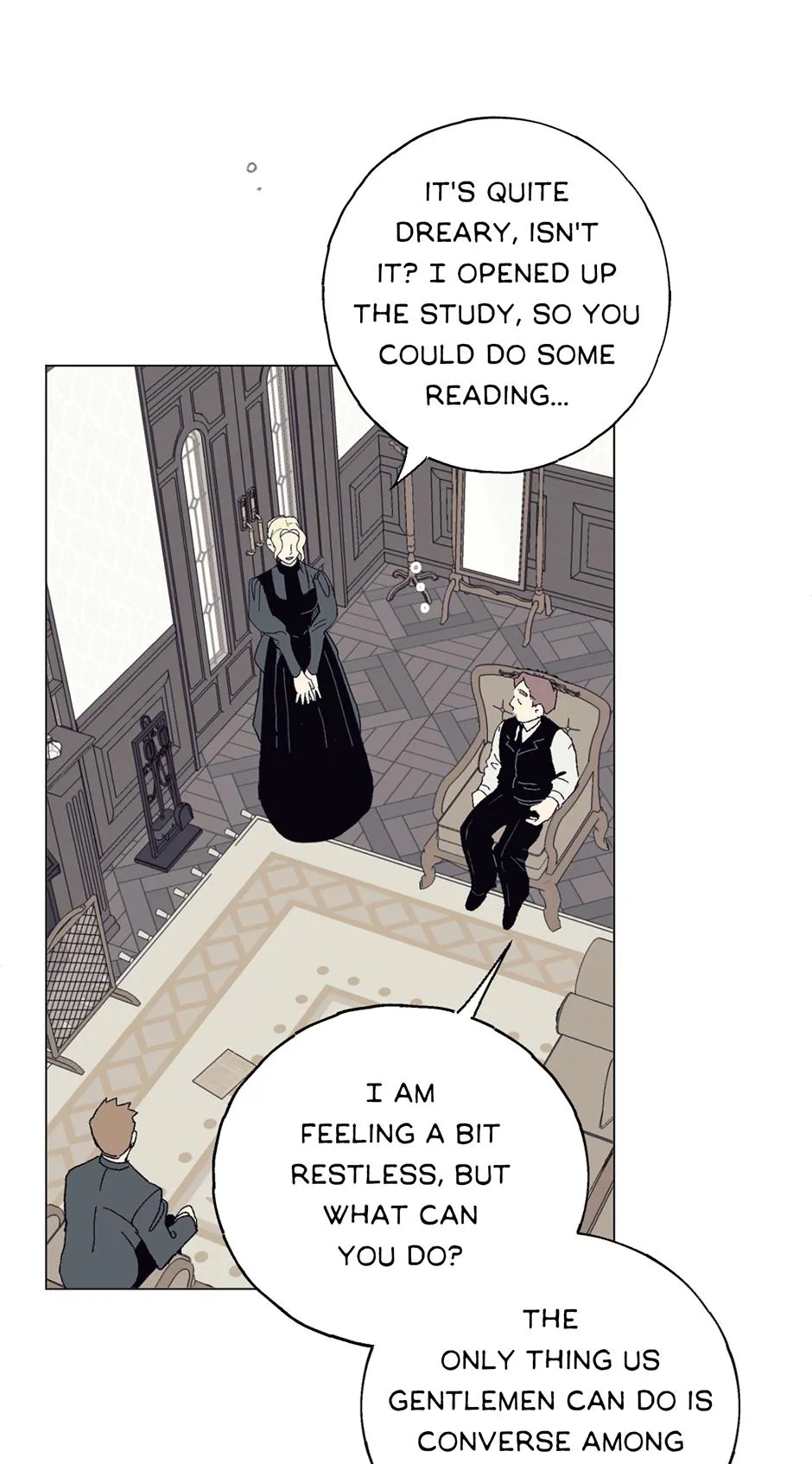 Read Lady Black is depressed chapter 4 image 42 on Lezhin