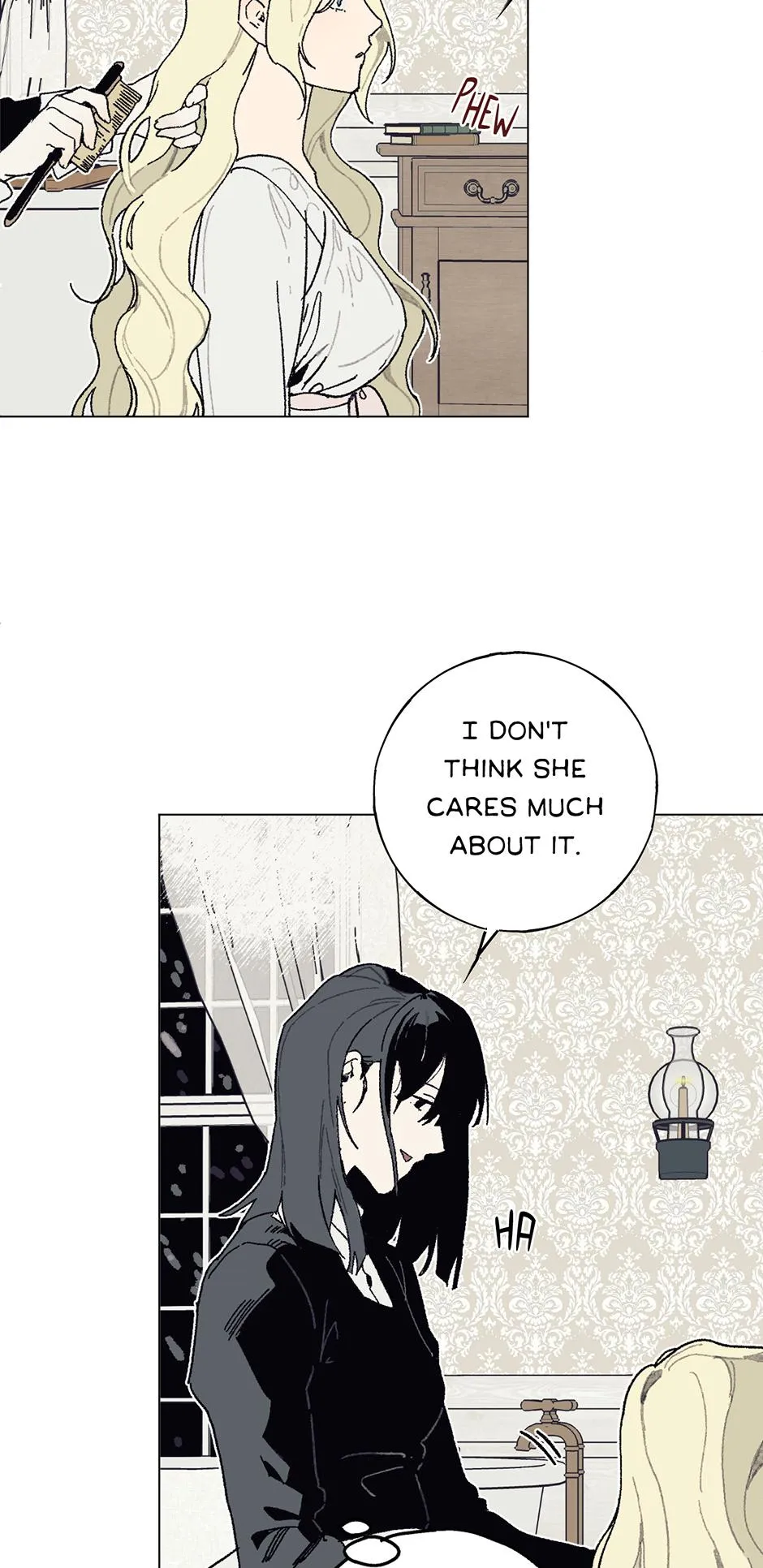 Read Lady Black is depressed chapter 5 image 11 on Lezhin