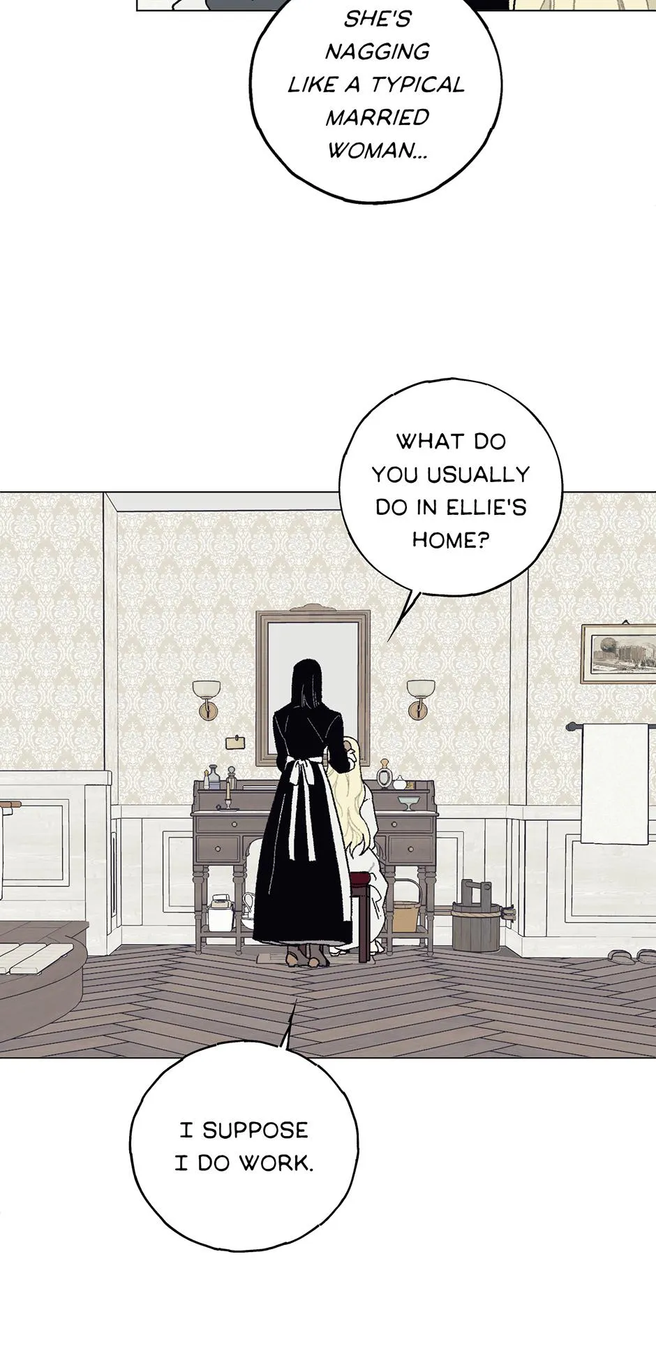 Read Lady Black is depressed chapter 5 image 12 on Lezhin