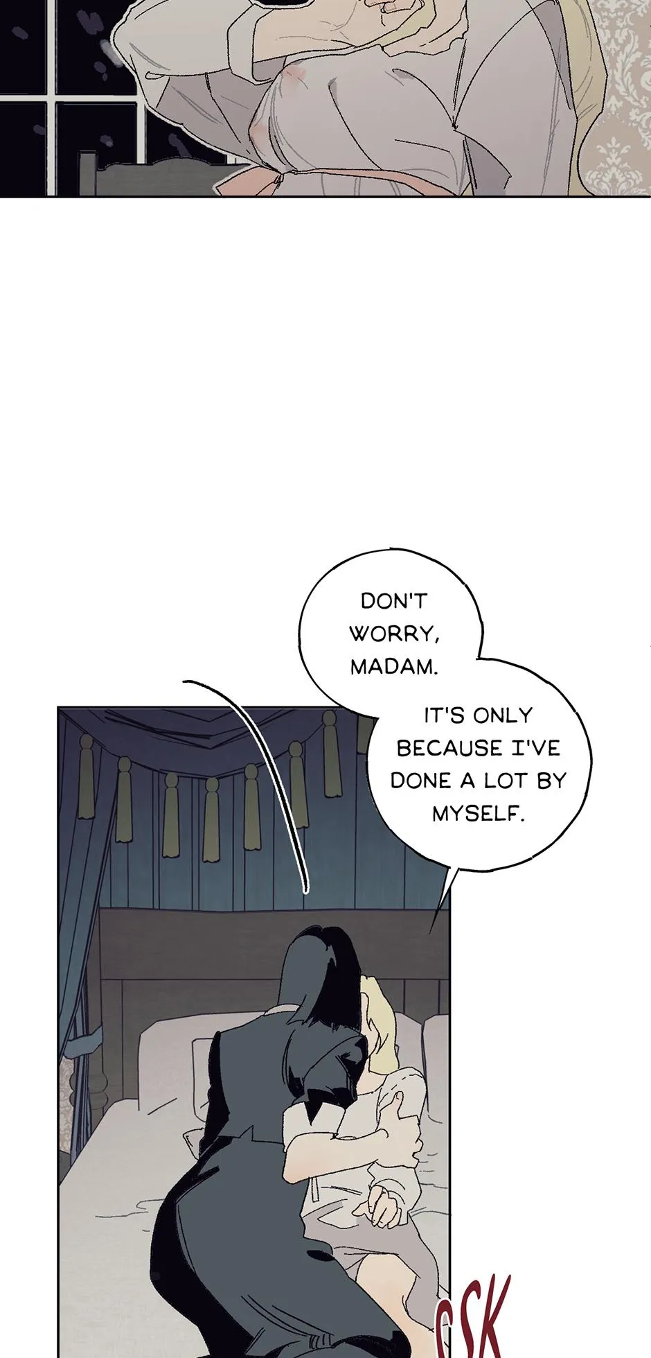 Read Lady Black is depressed chapter 6 image 41 on Lezhin
