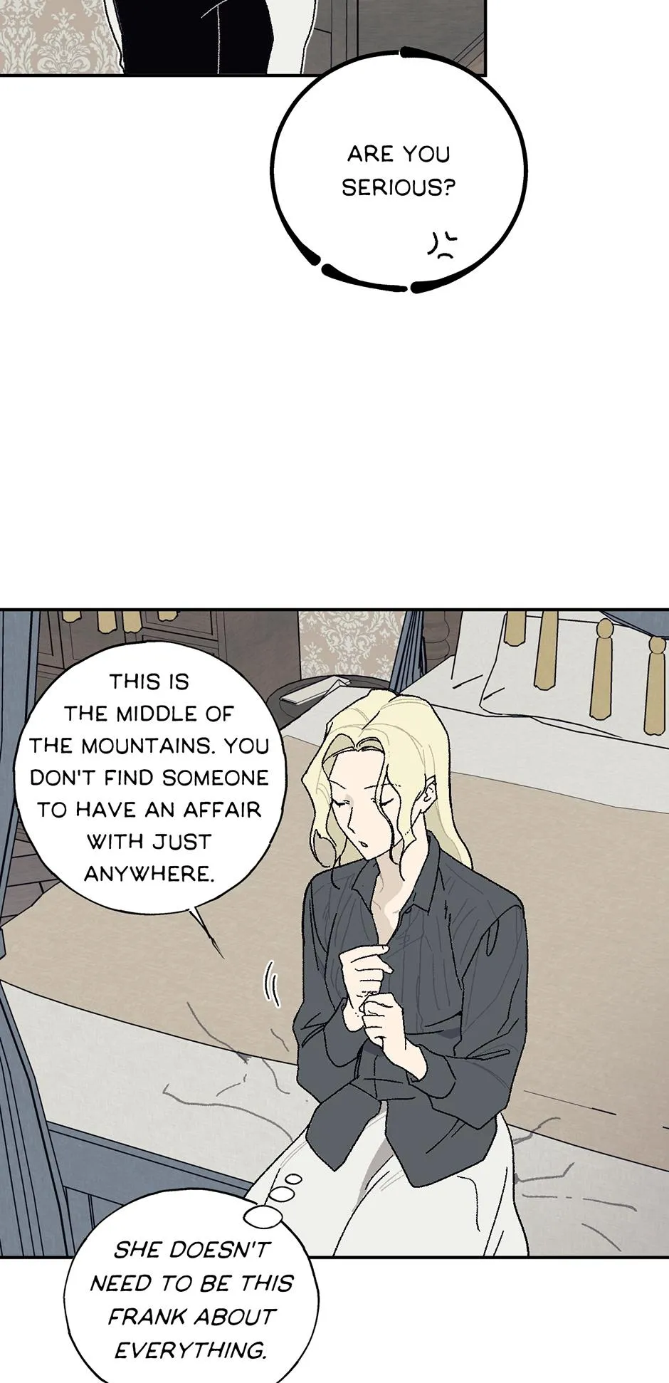 Read Lady Black is depressed chapter 7 image 18 on Lezhin