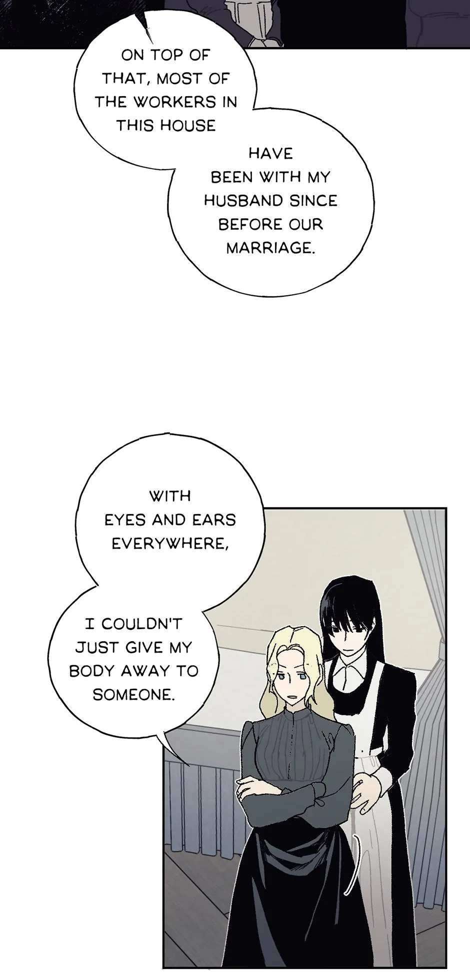 Read Lady Black is depressed chapter 7 image 21 on Lezhin